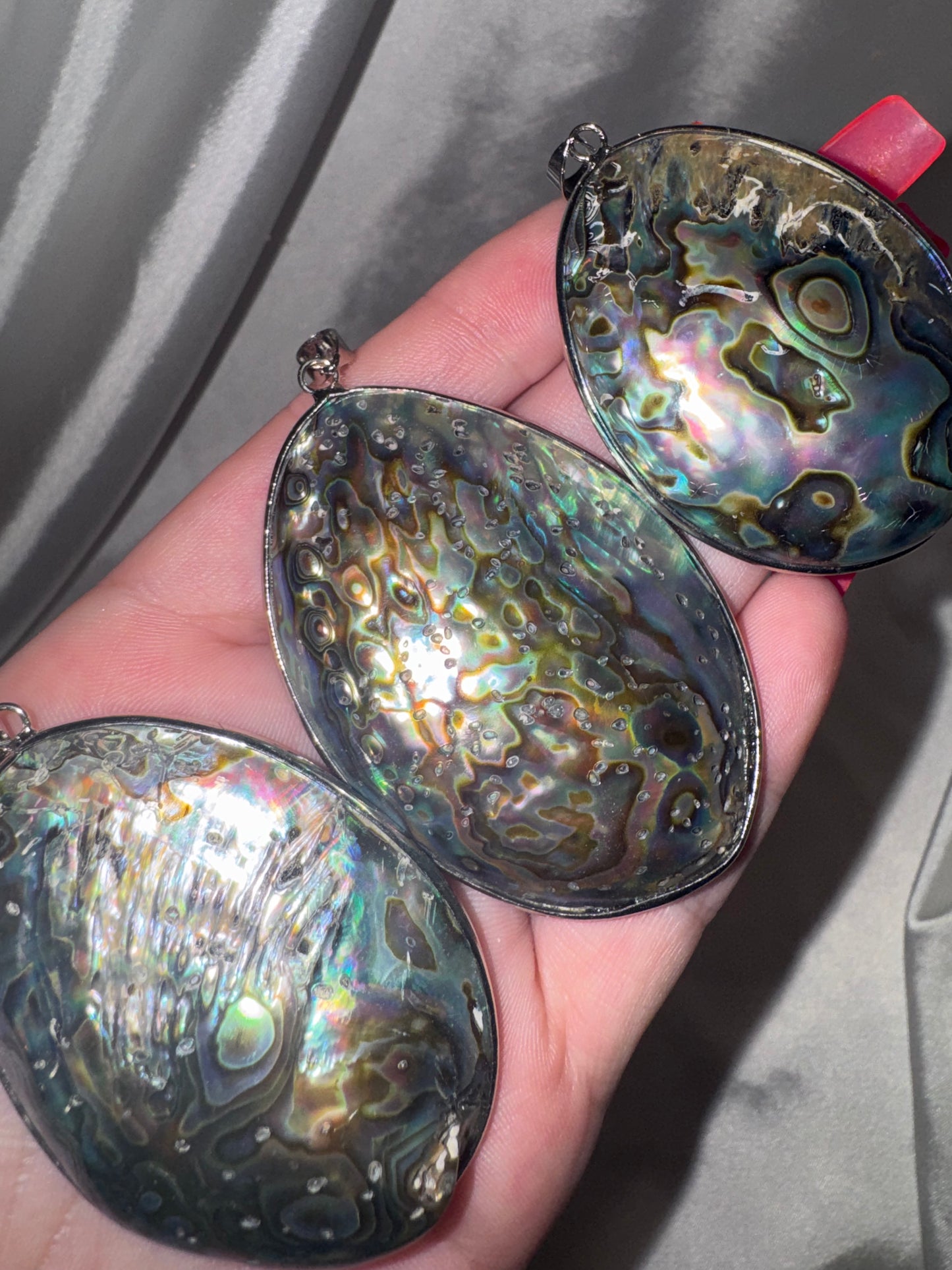 Abalone Shell Large 925 Pendant