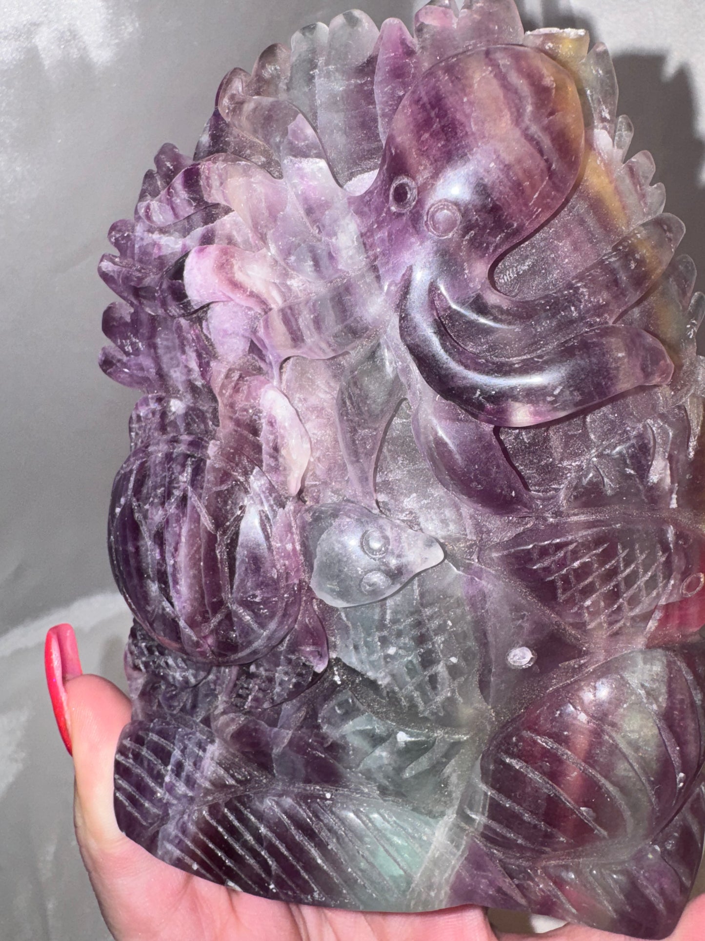 “Candy” Fluorite Sea XL Display