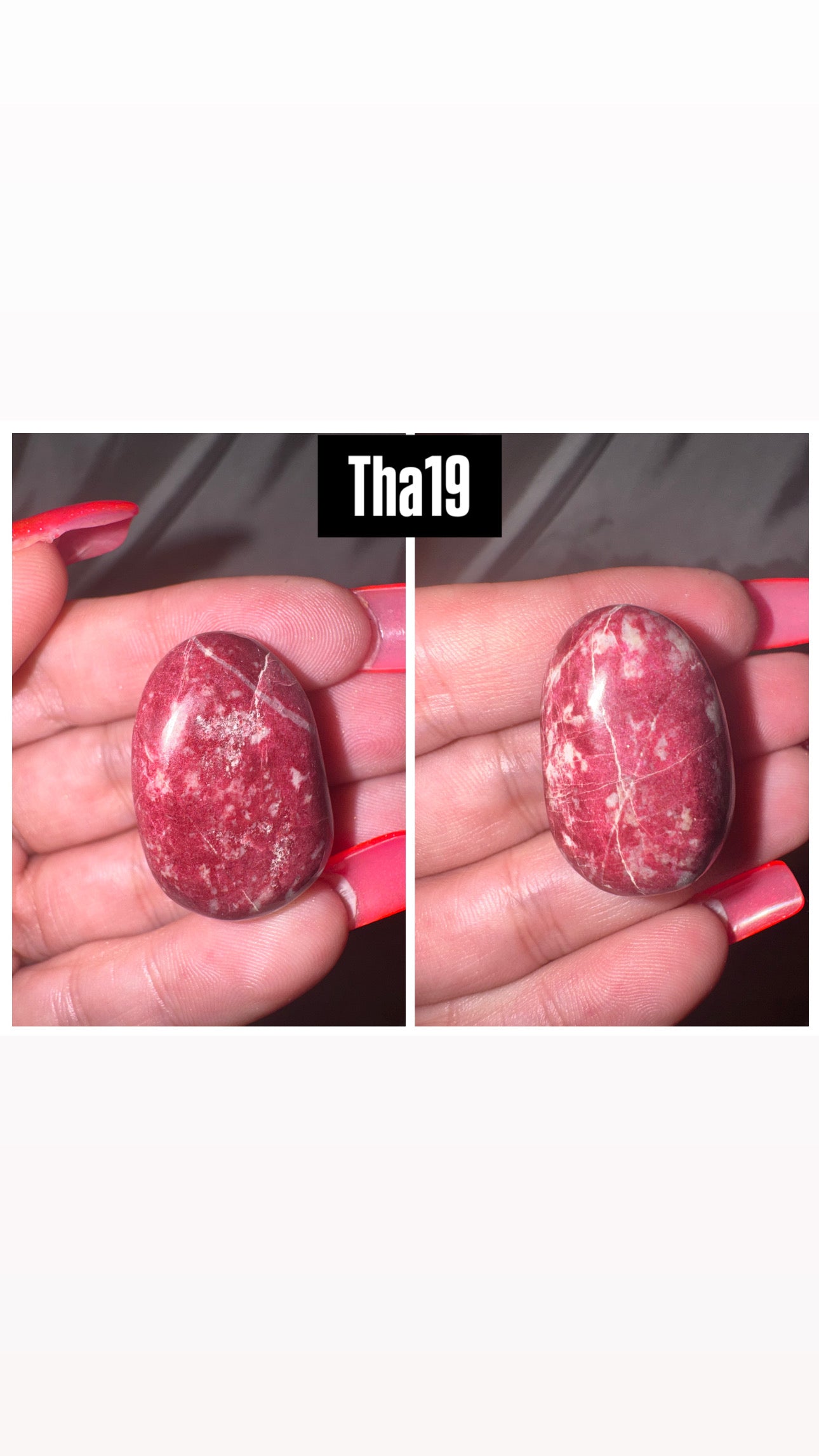 Thulite Polished Piece
