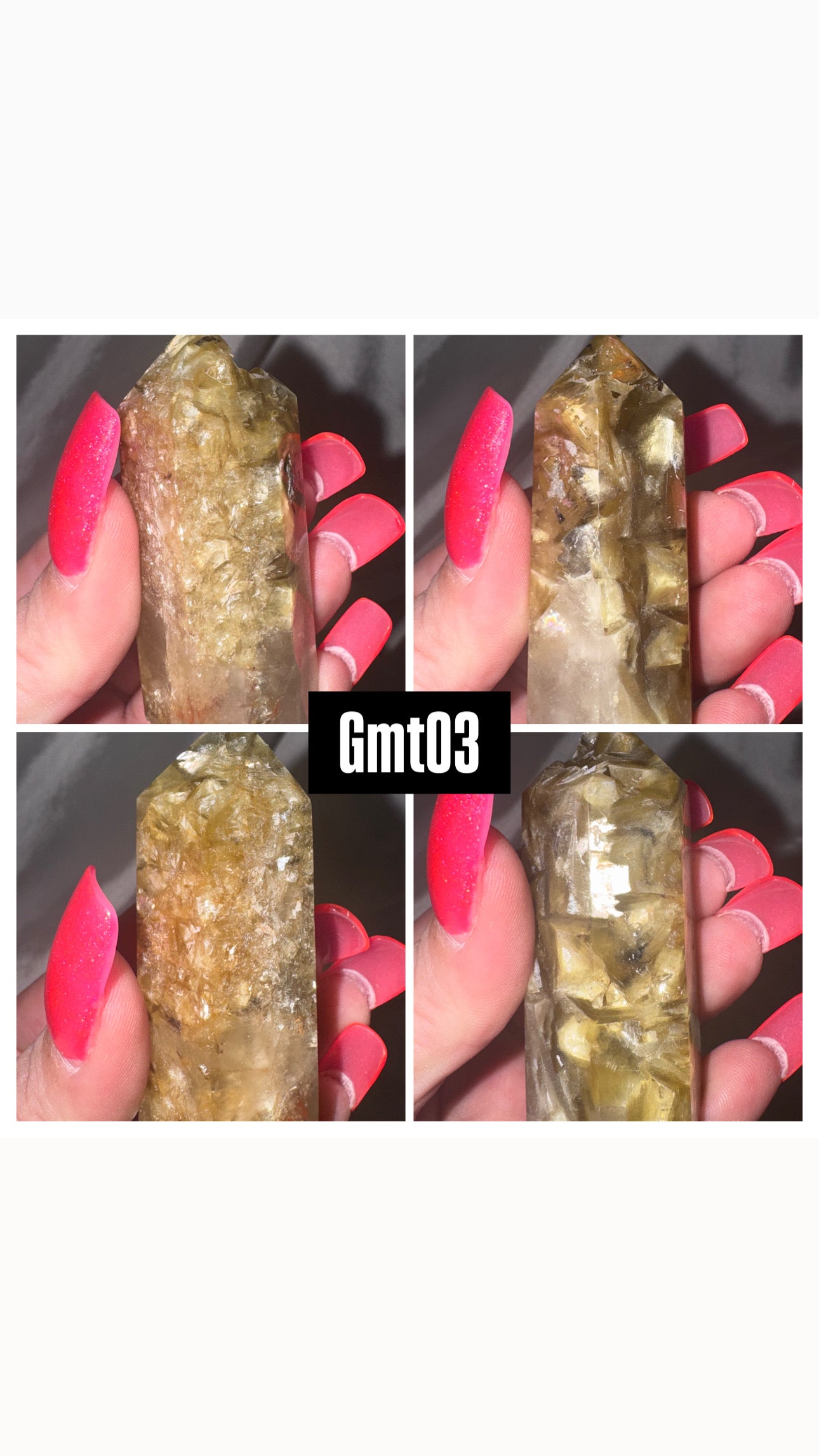 Golden Mica Muscovite Tower