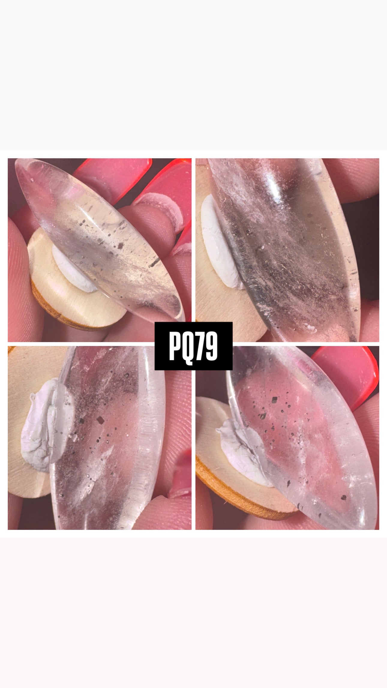 Pyrite include Quartz Rare