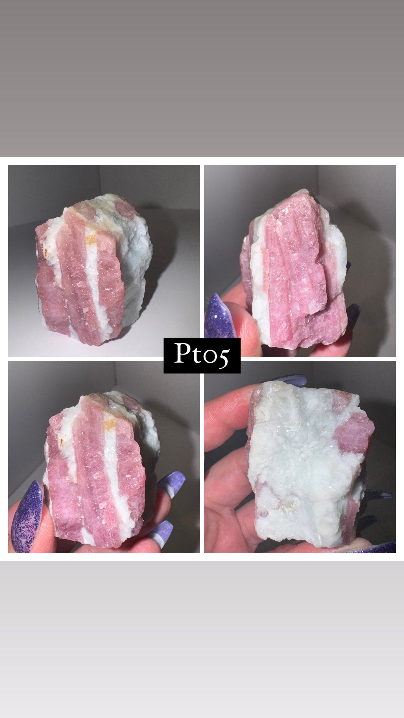 Pink Tourmaline in Albite Matrix