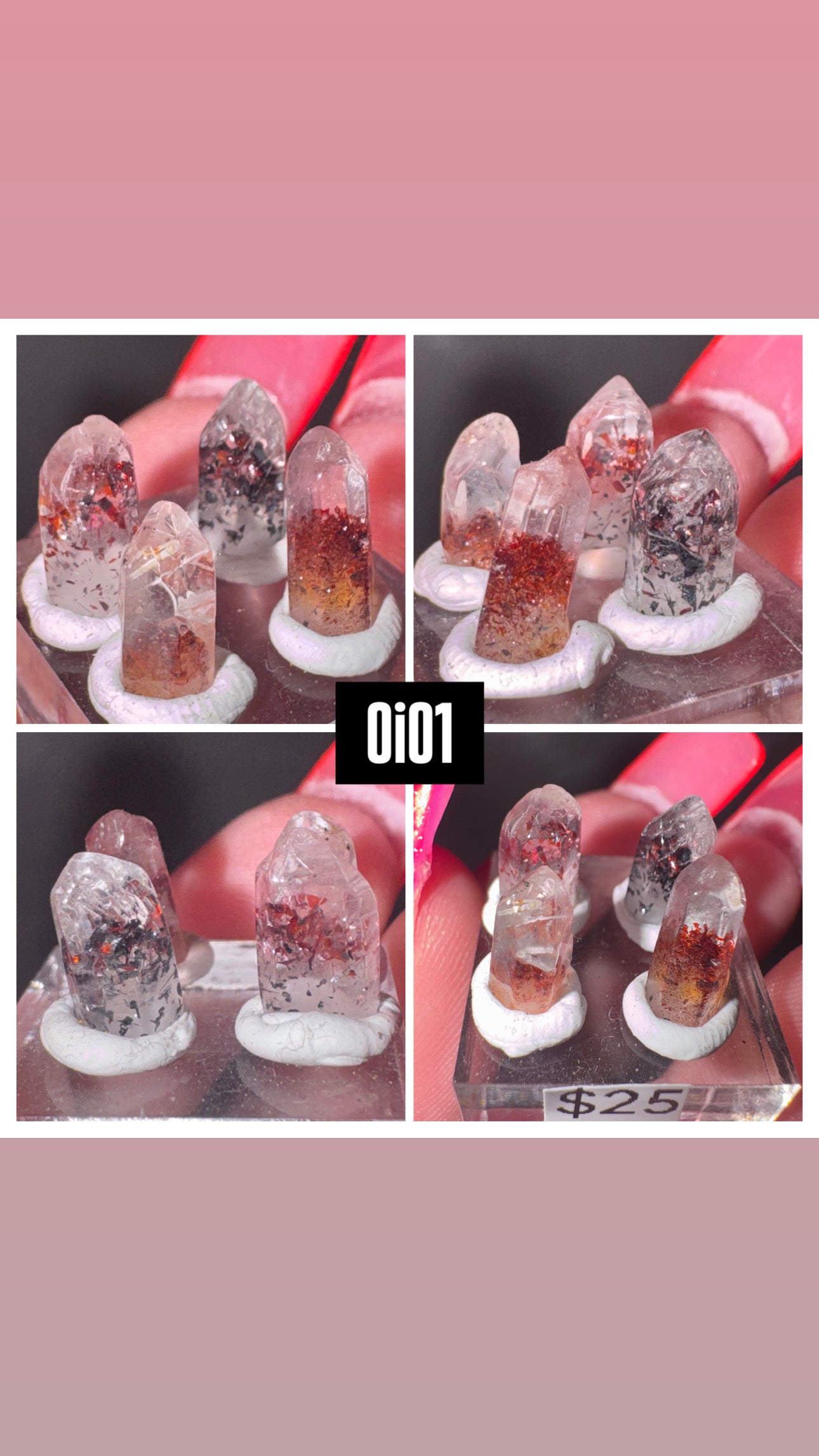 Harlequin Quartz AAA Mini Point Set