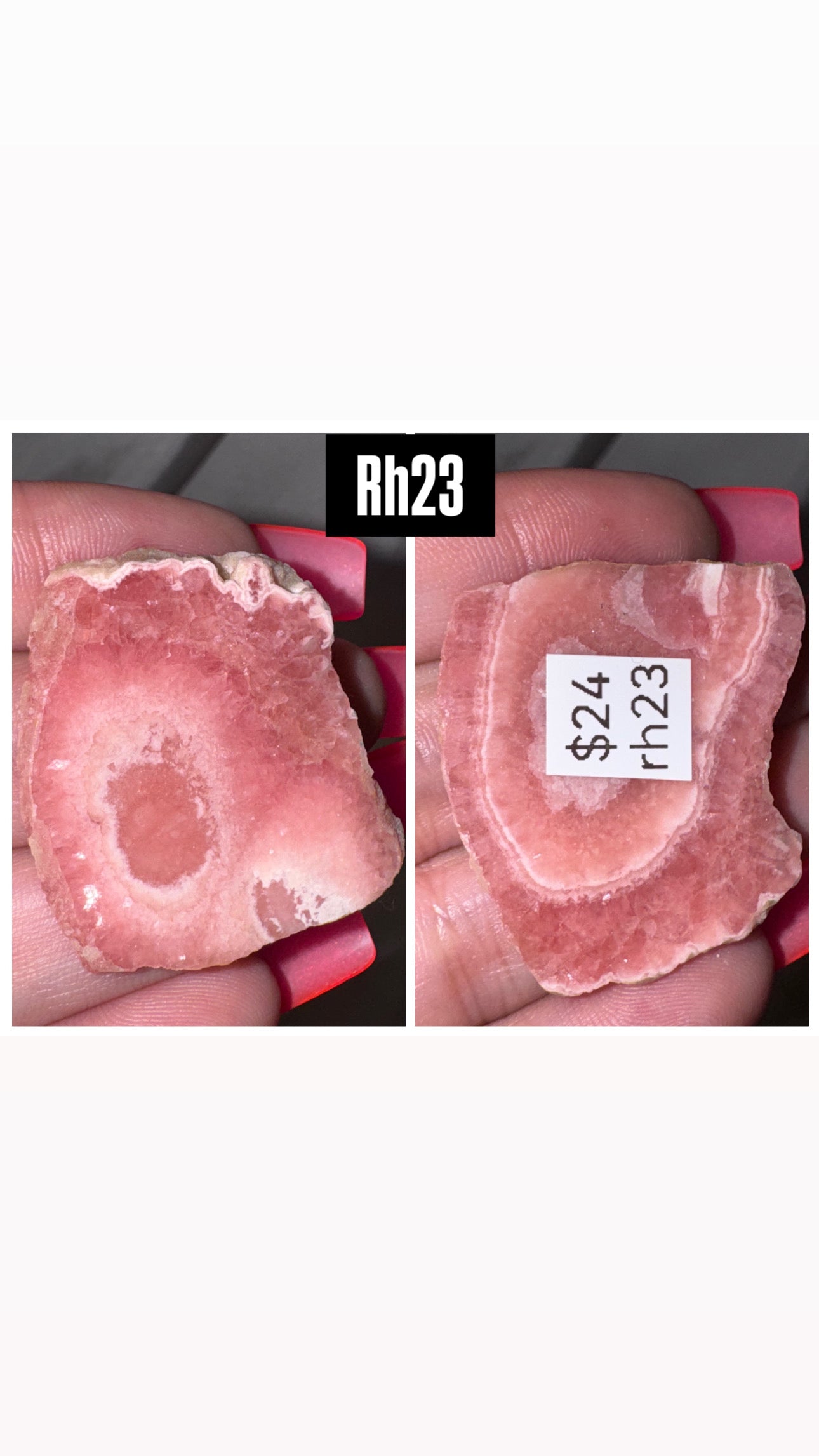 Rhodochrosite AAA Slab
