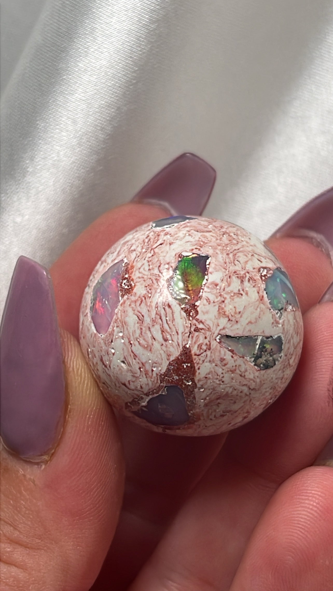 Mexican Fire Opal AAA Sphere