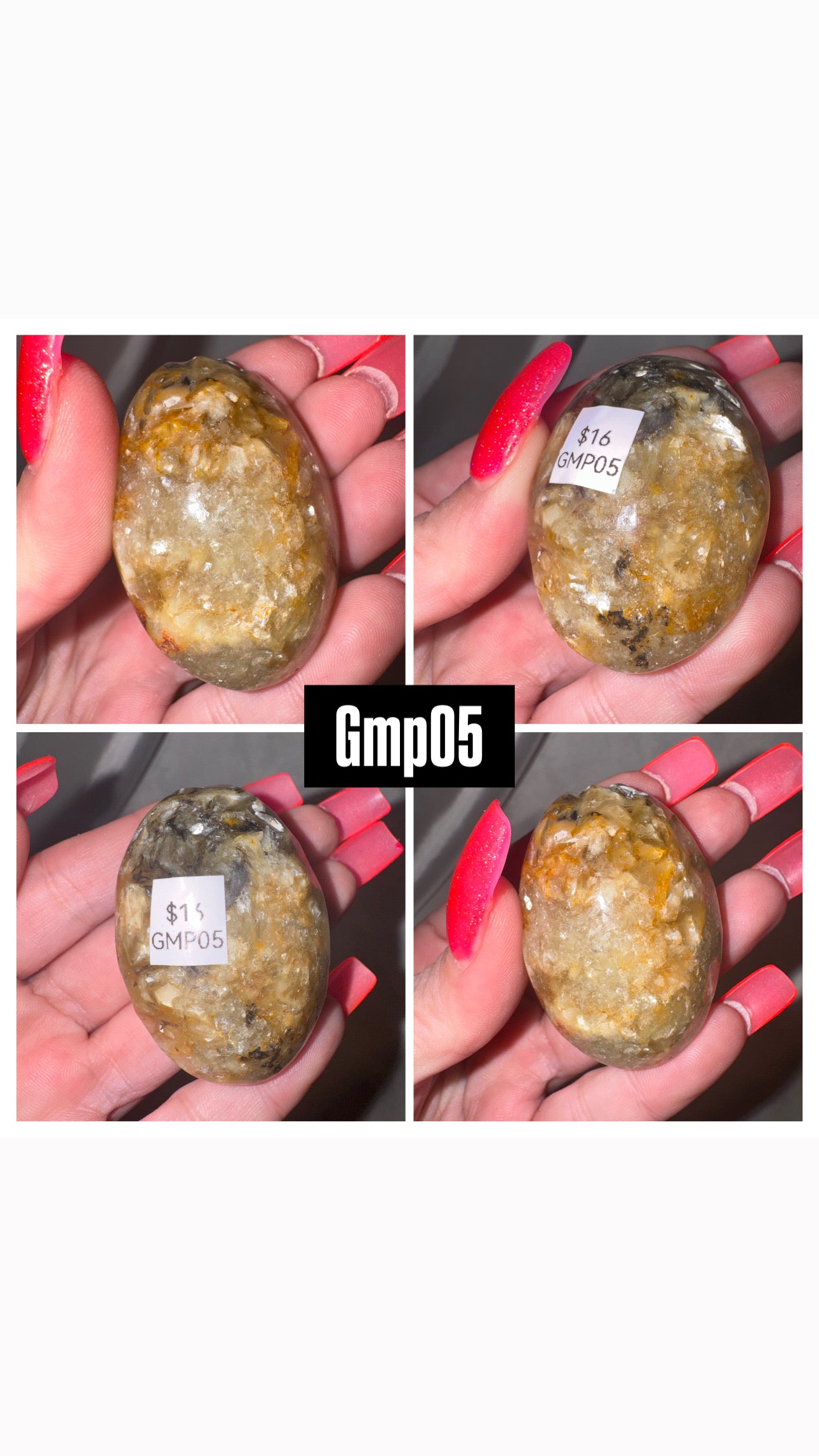 Golden Mica Muscovite Palmstone