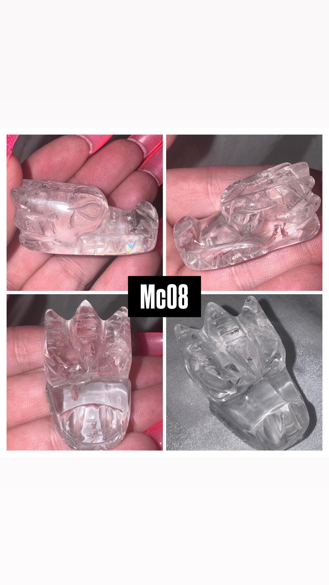 Lemurian AAA Master Carved Dragon