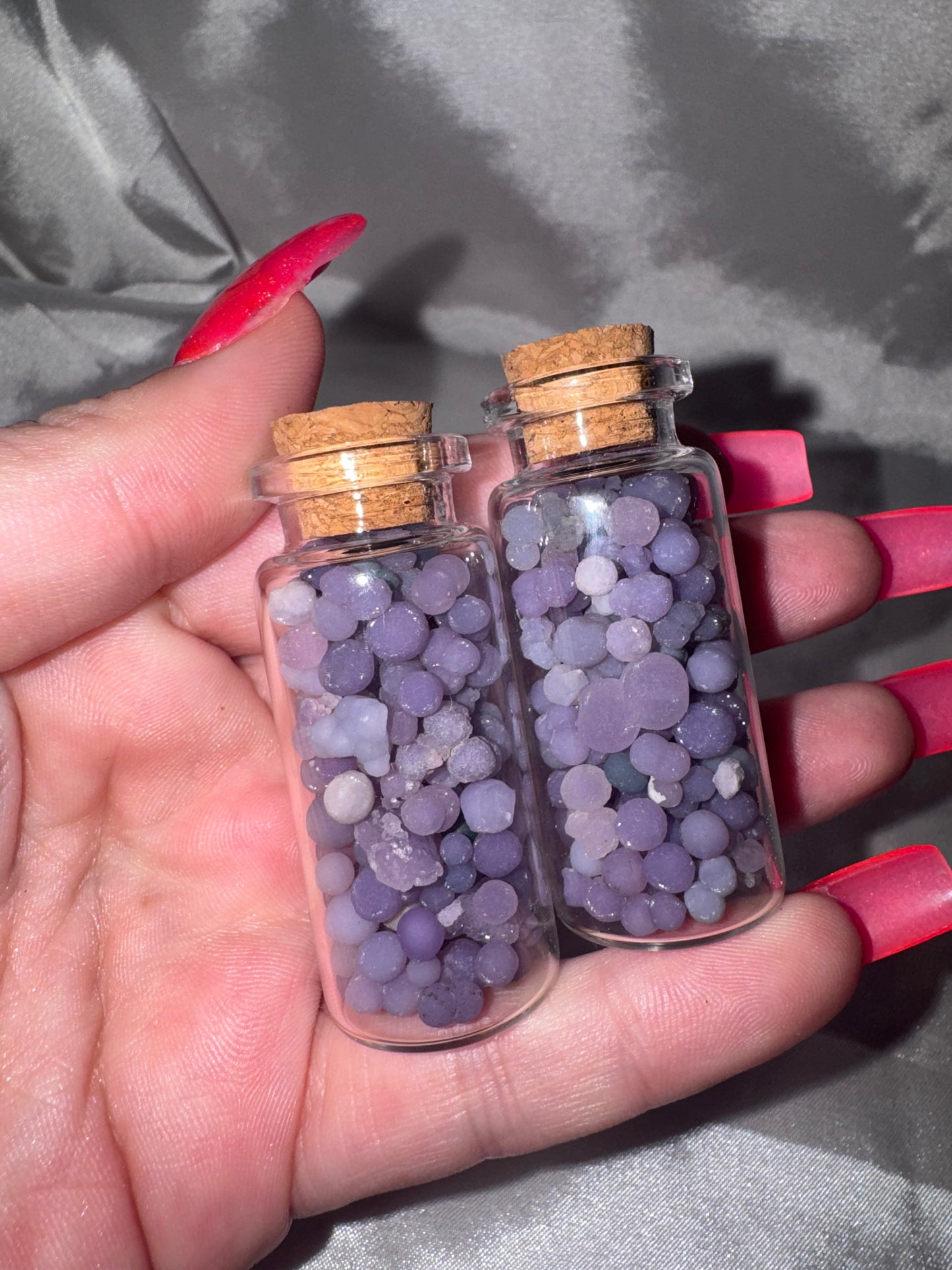 Grape Agate Bottles