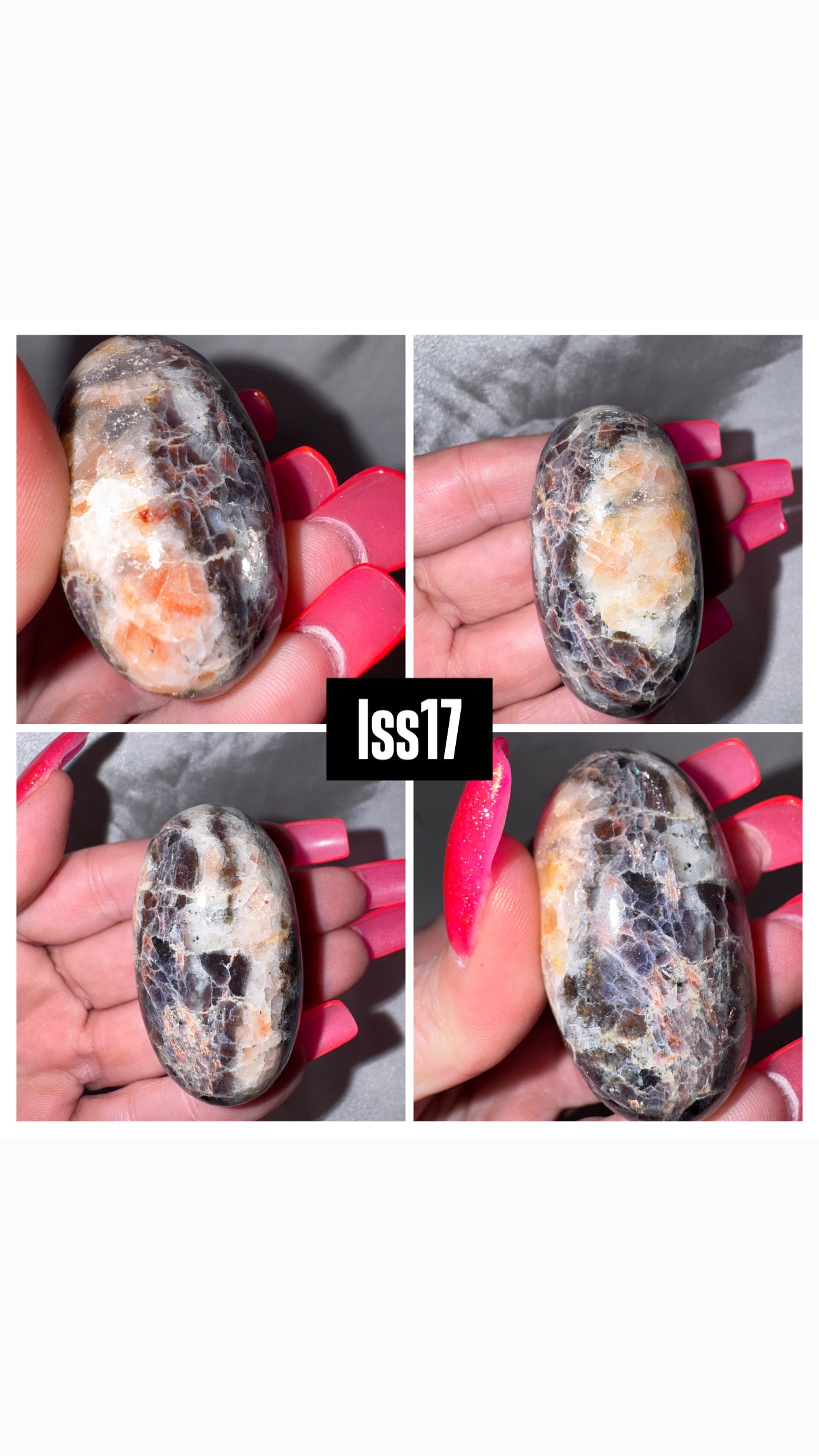 Iolite Sunstone Shiva