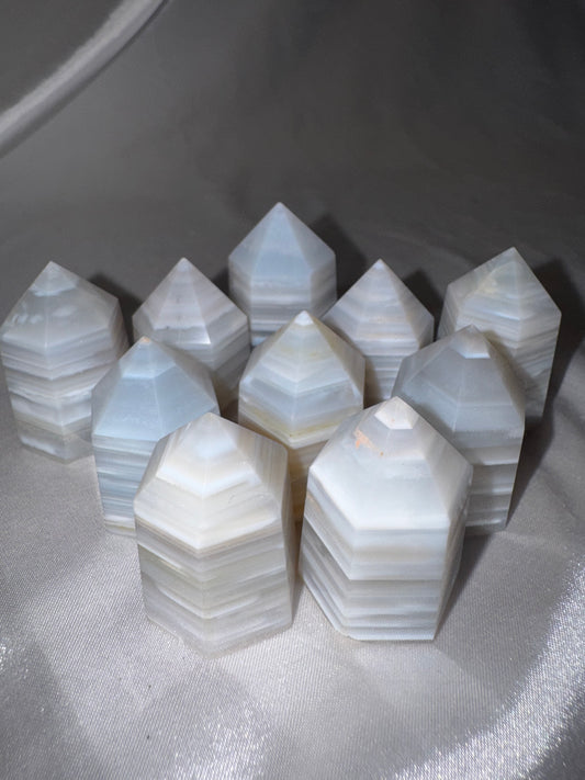 Banded Agate Small Tower
