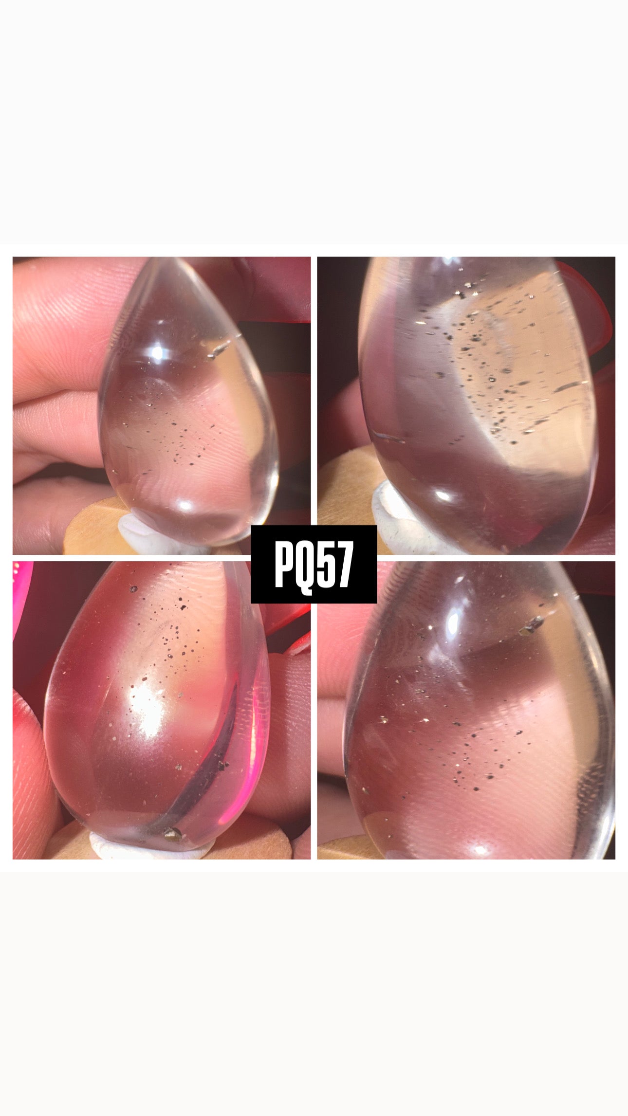 Pyrite include Quartz Rare