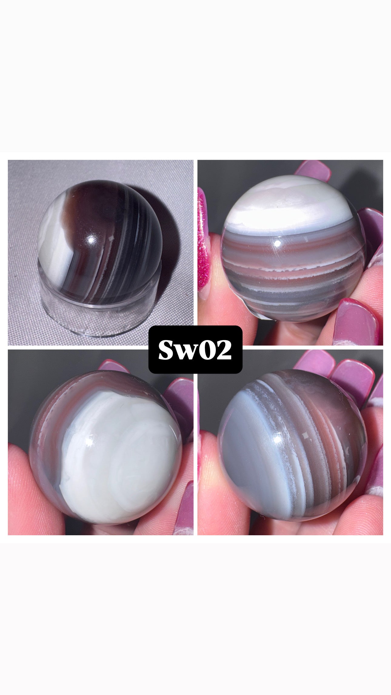 Swazi Agate Sphere
