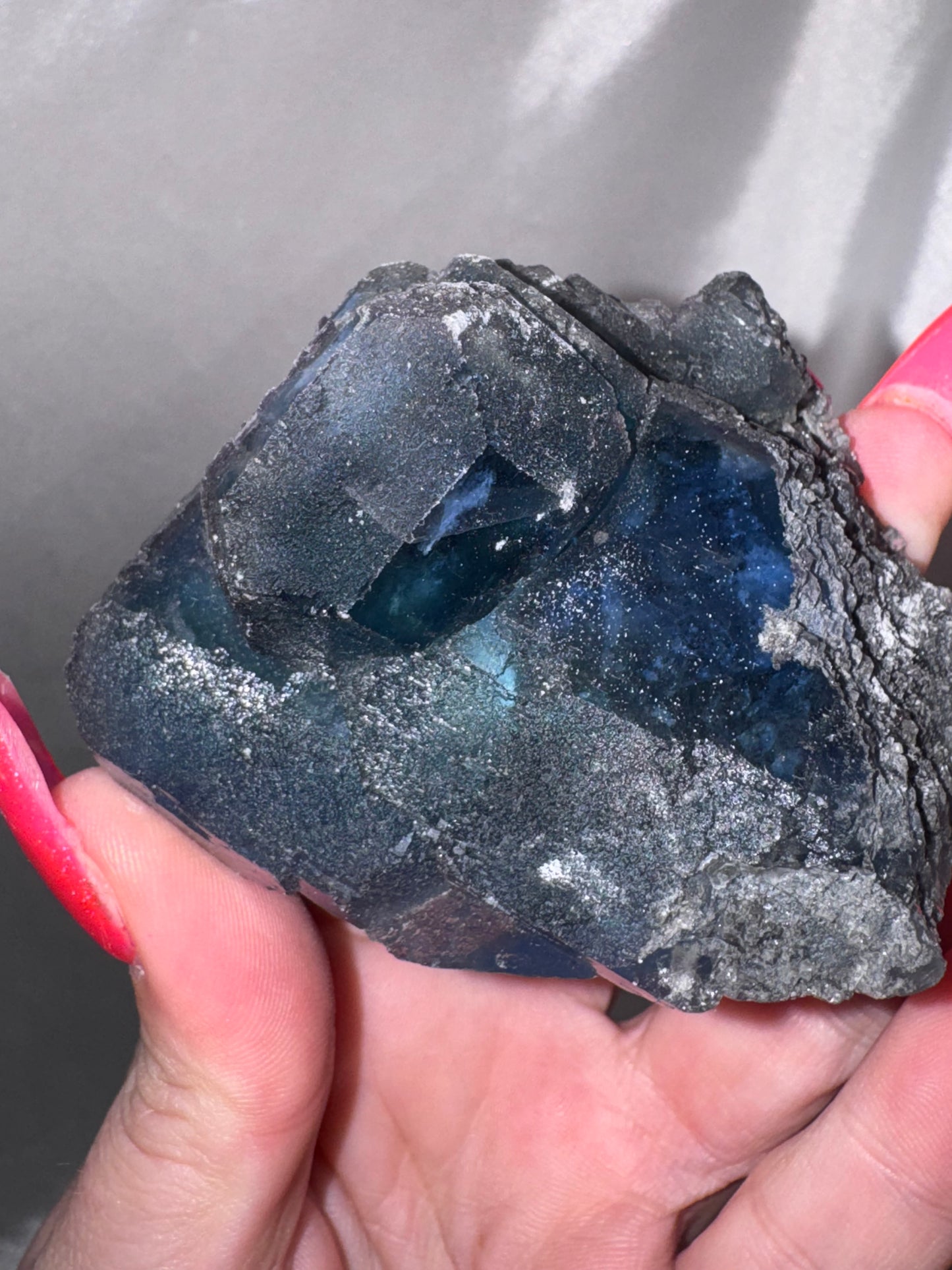 Blue Fluorite Specimen