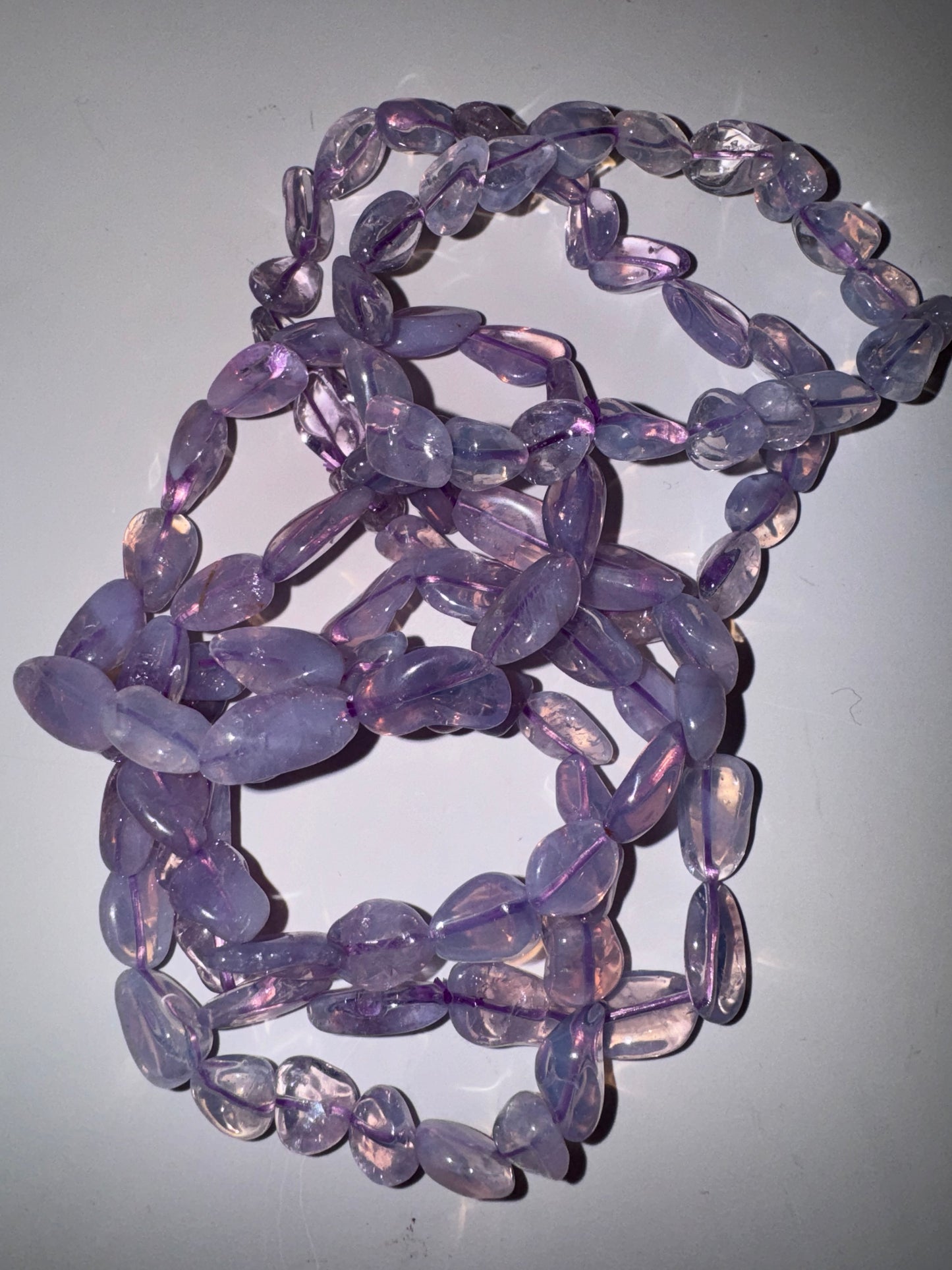 Rare Lavender Moon Quartz bracelet