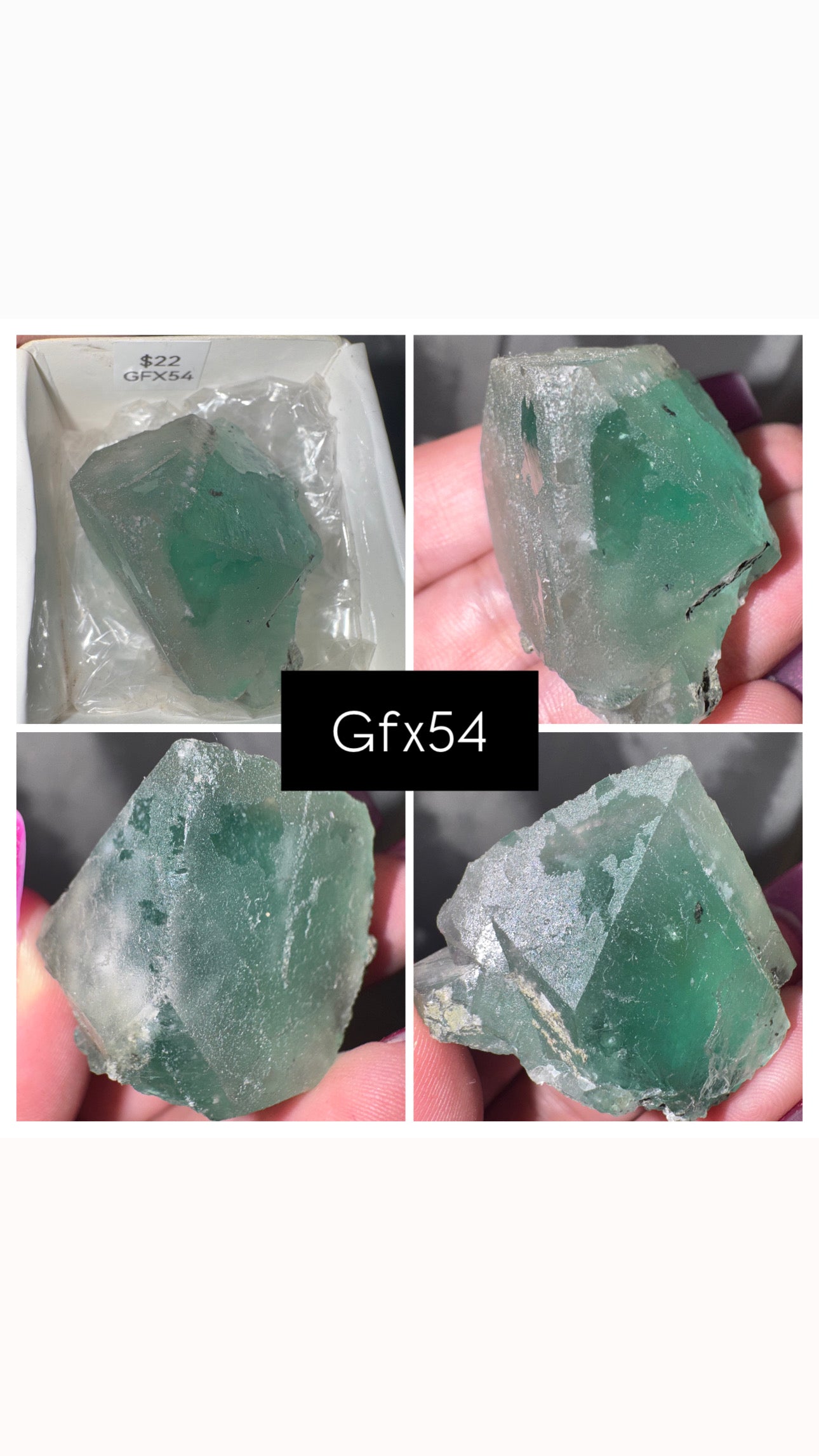 Green Cubic Fluorite Specimen