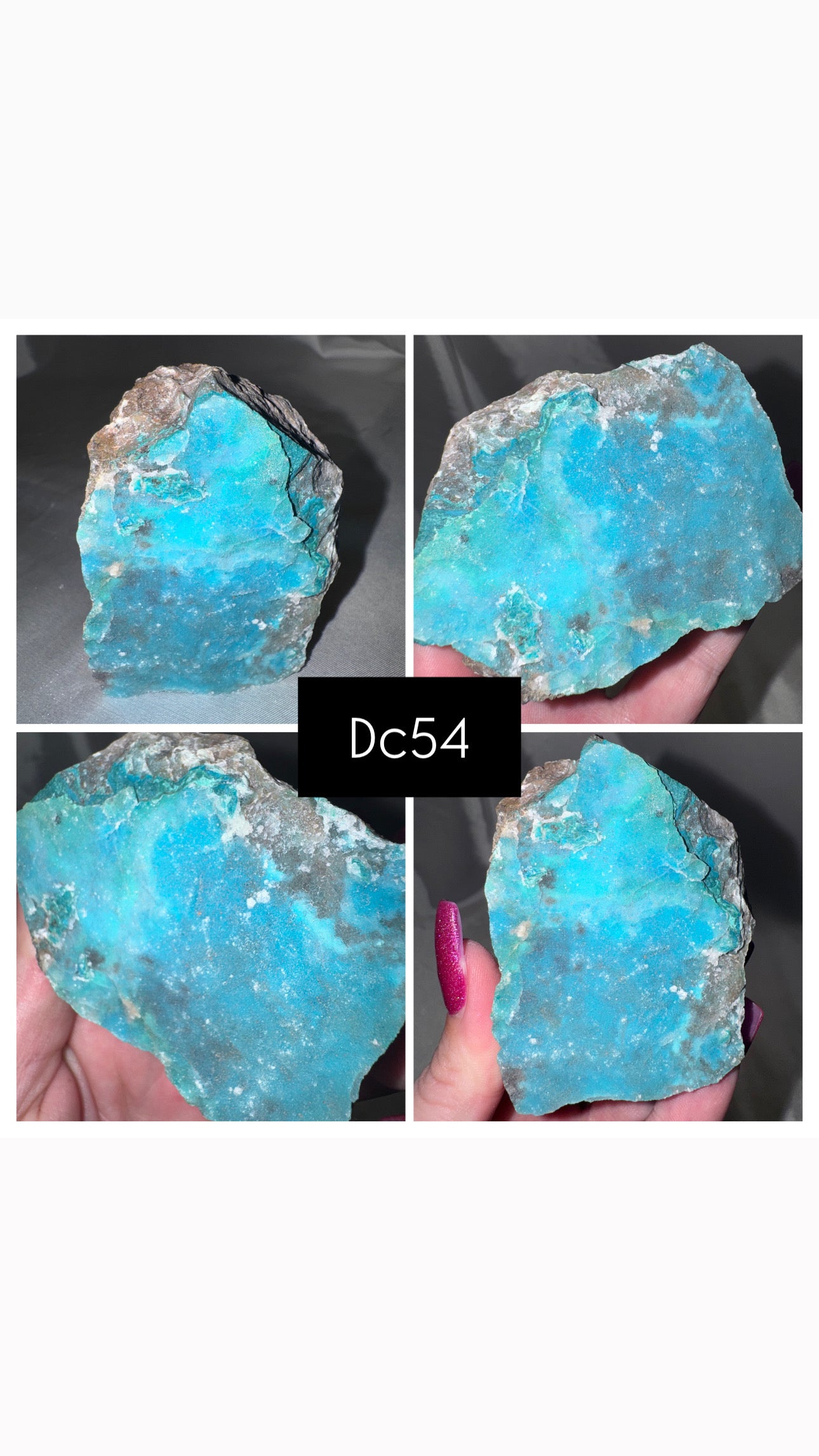 Blue Chrysocolla Specimen