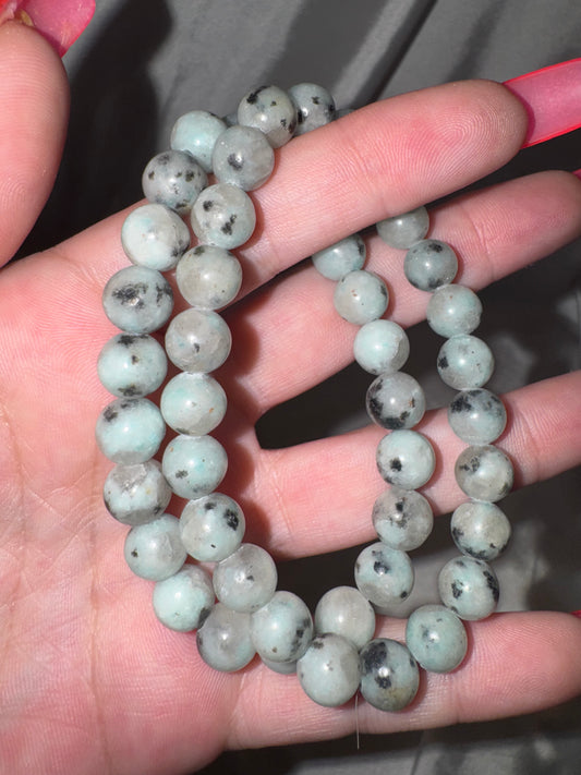 Kiwi Jasper 8mm Bracelet