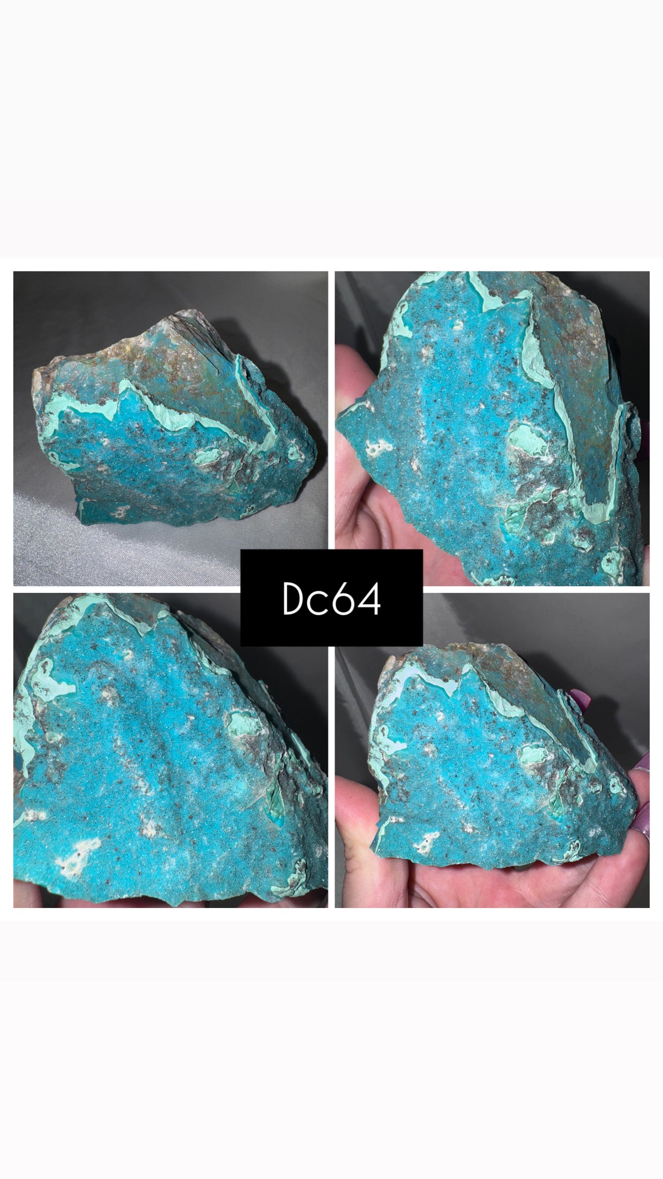 Blue Chrysocolla Specimen