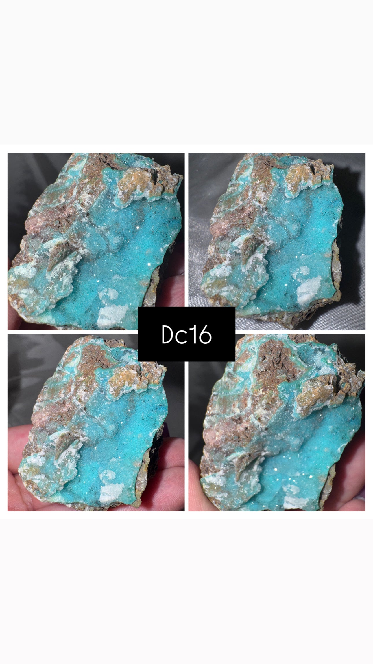 Blue Chrysocolla Specimen