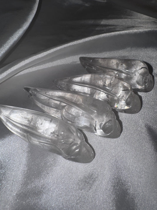 Lemurian AAA Master Carved Traveler Skull