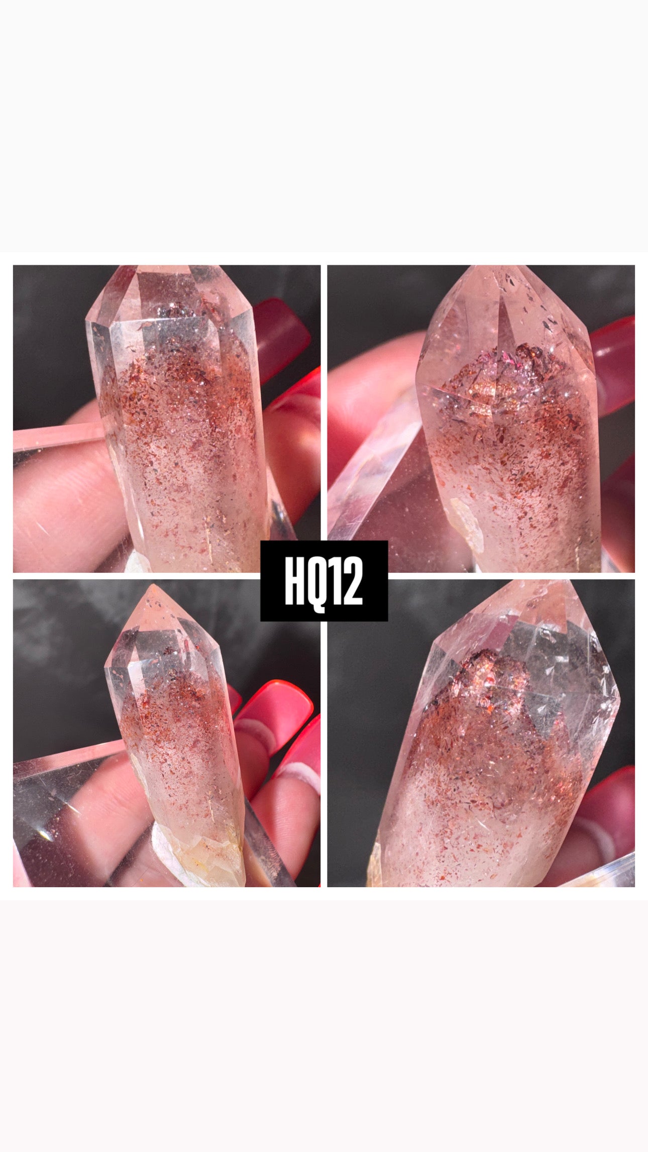 Harlequin Quartz AAA Point