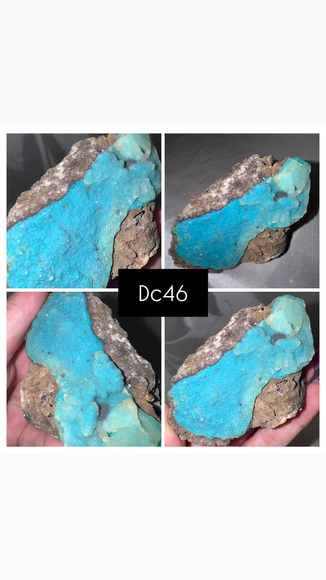 Blue Chrysocolla Specimen