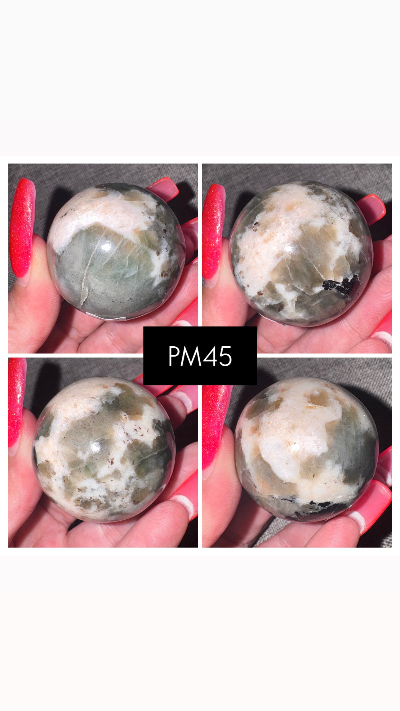 Polarity Moonstone Sphere