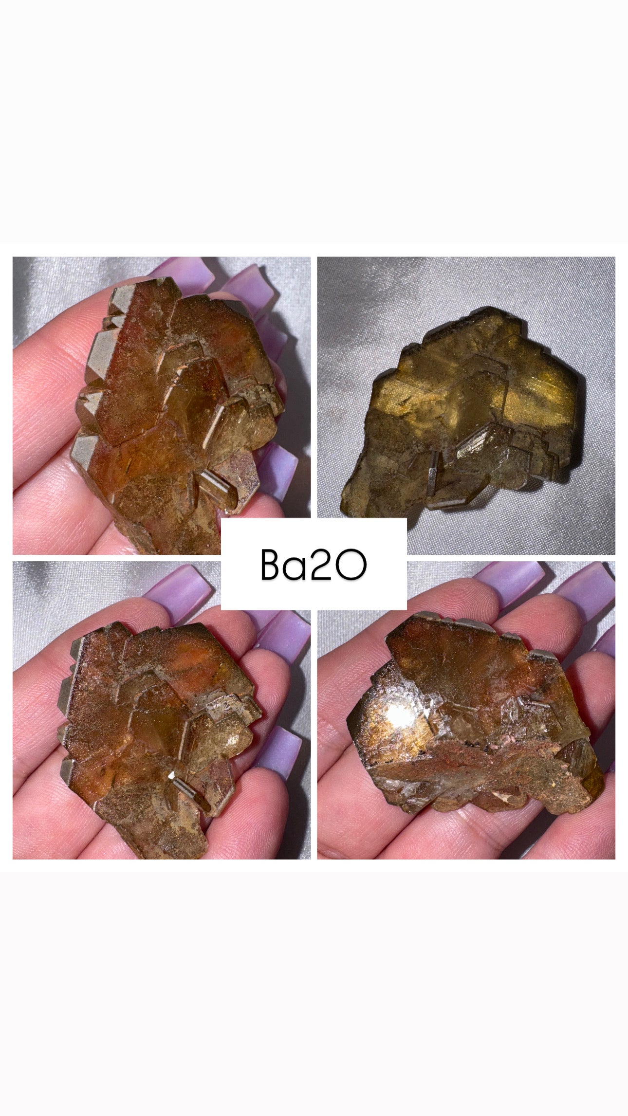 Golden Barite Specimen