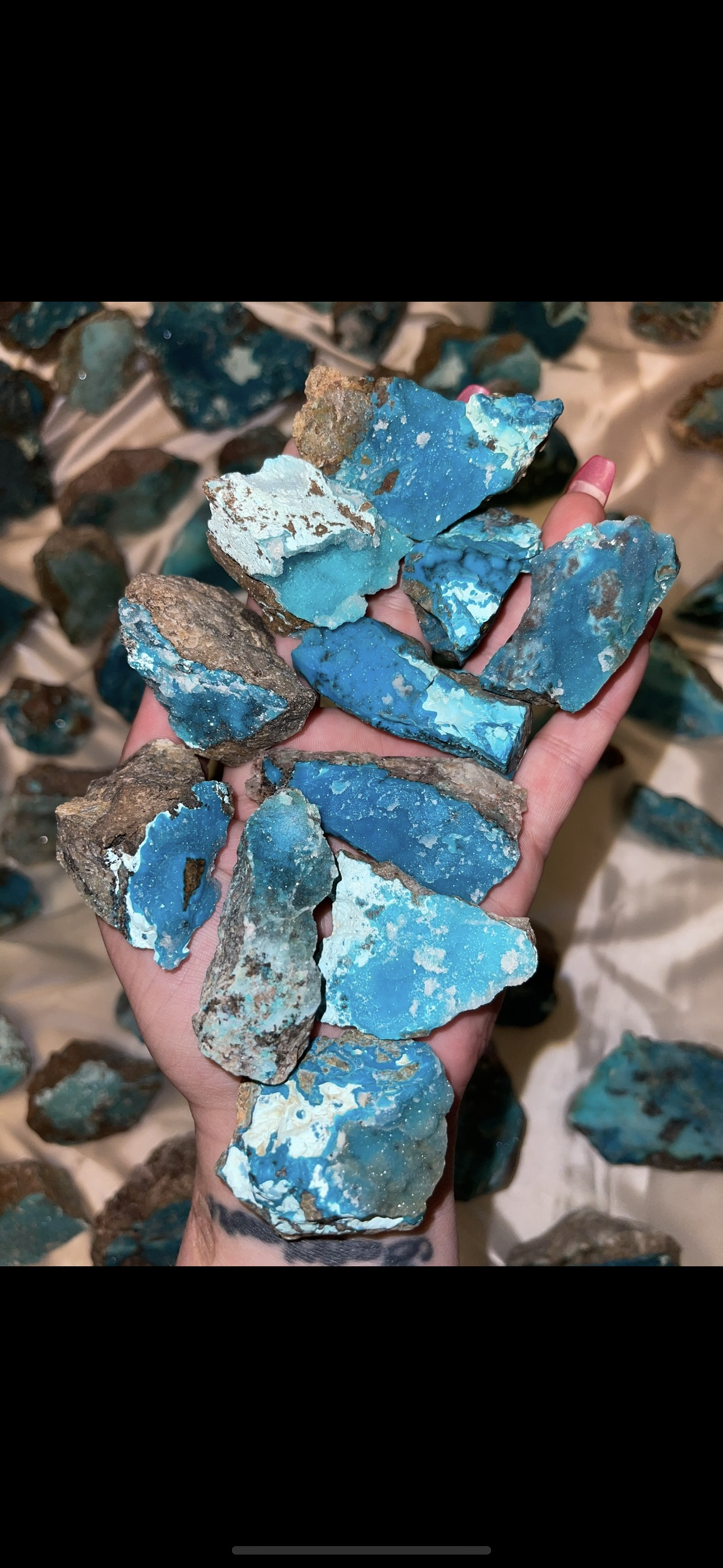Blue Chrysocolla Specimen