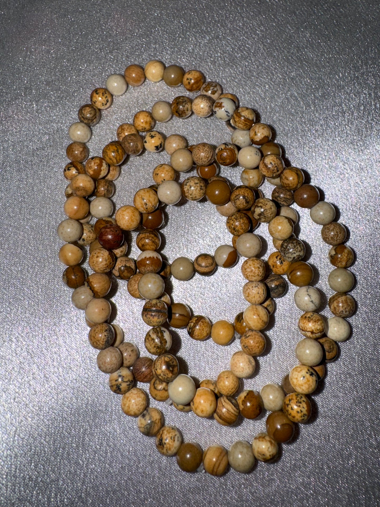 Picture Jasper Bracelet 6mm