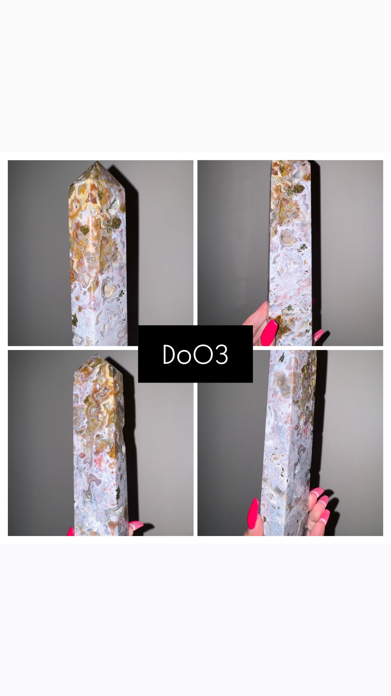 Druzy Cosmic Ocean Jasper XL Towers