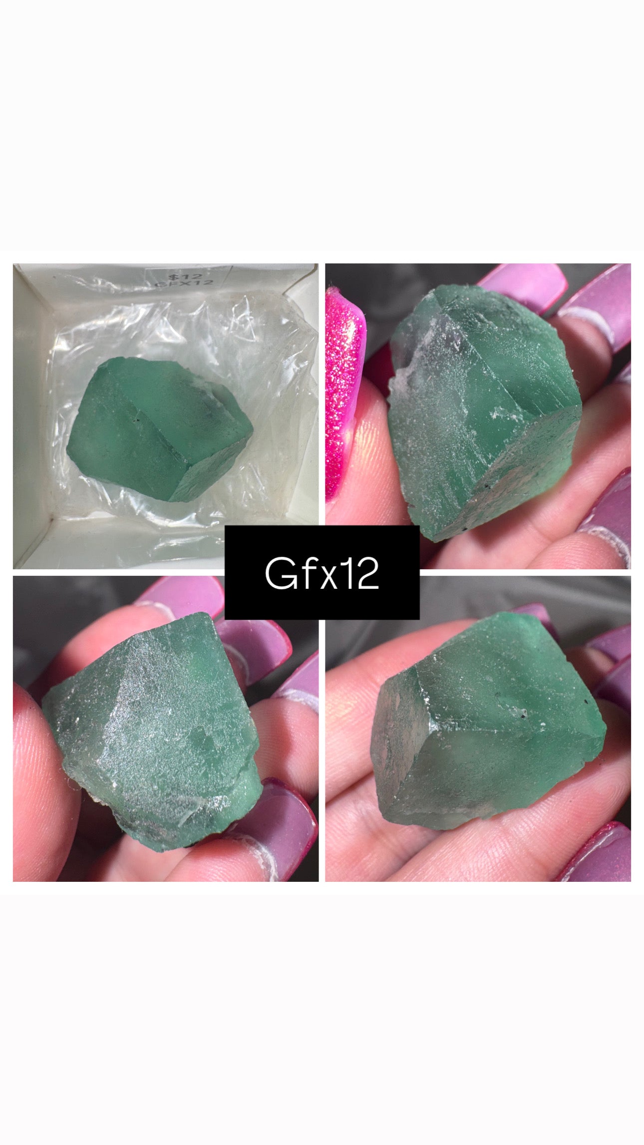 Green Cubic Fluorite Specimen
