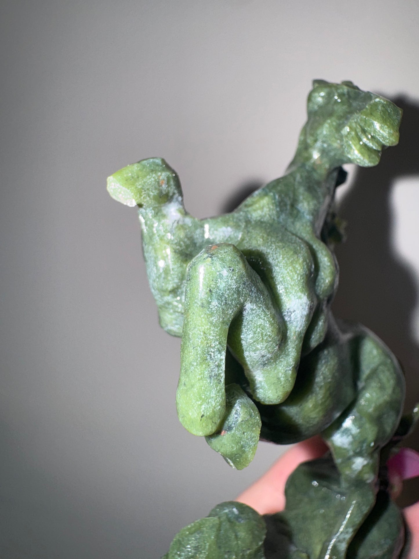 Green Jade XL Horse (imperfect)