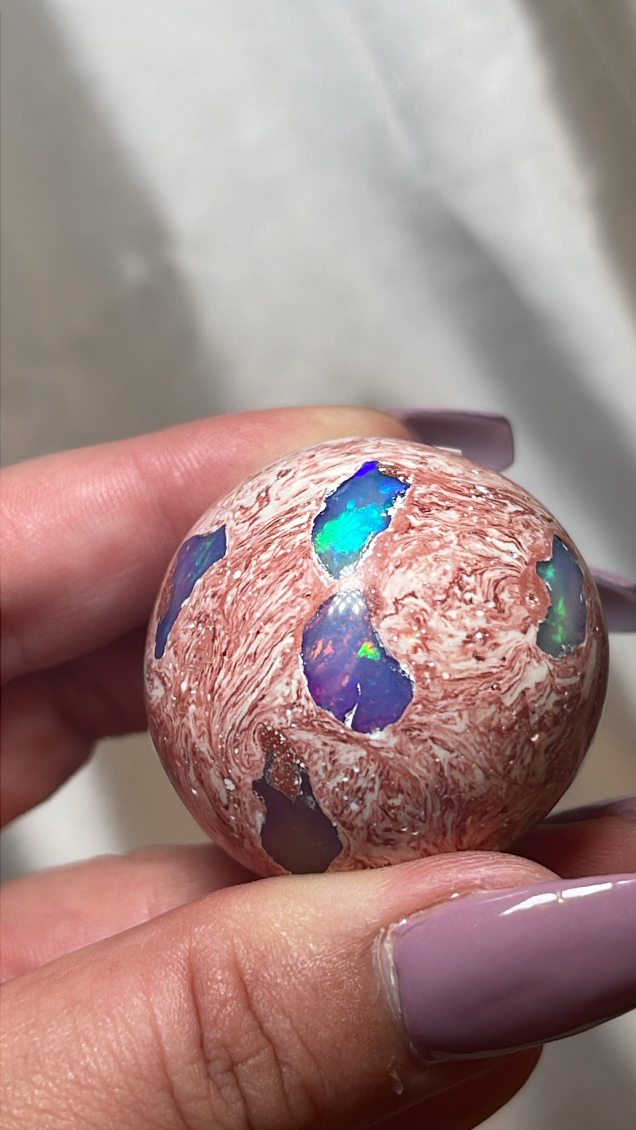 Mexican Fire Opal AAA Sphere
