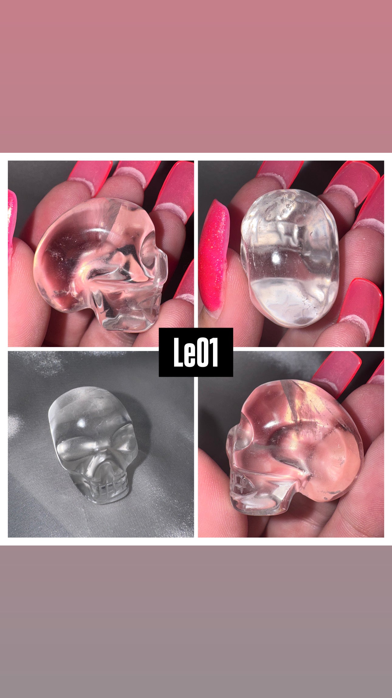 Lemurian Master Carved Skull