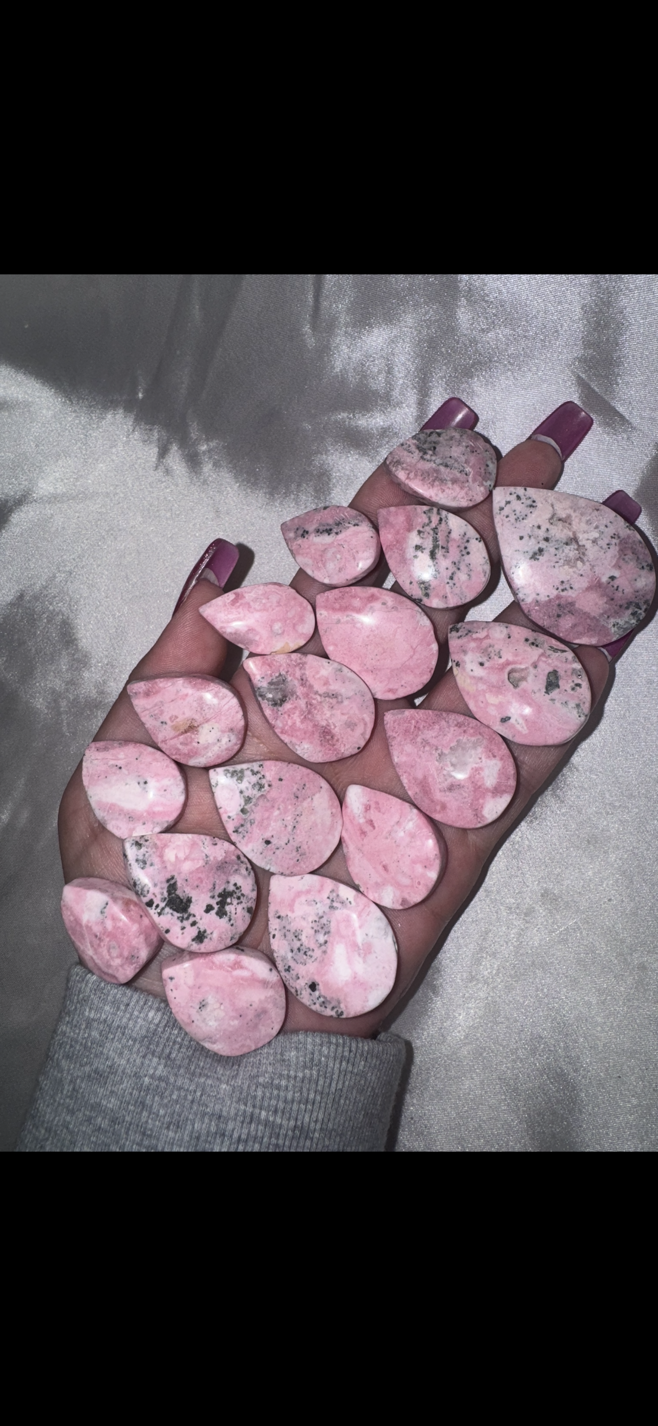 Peruvian Rhodonite Teardrop