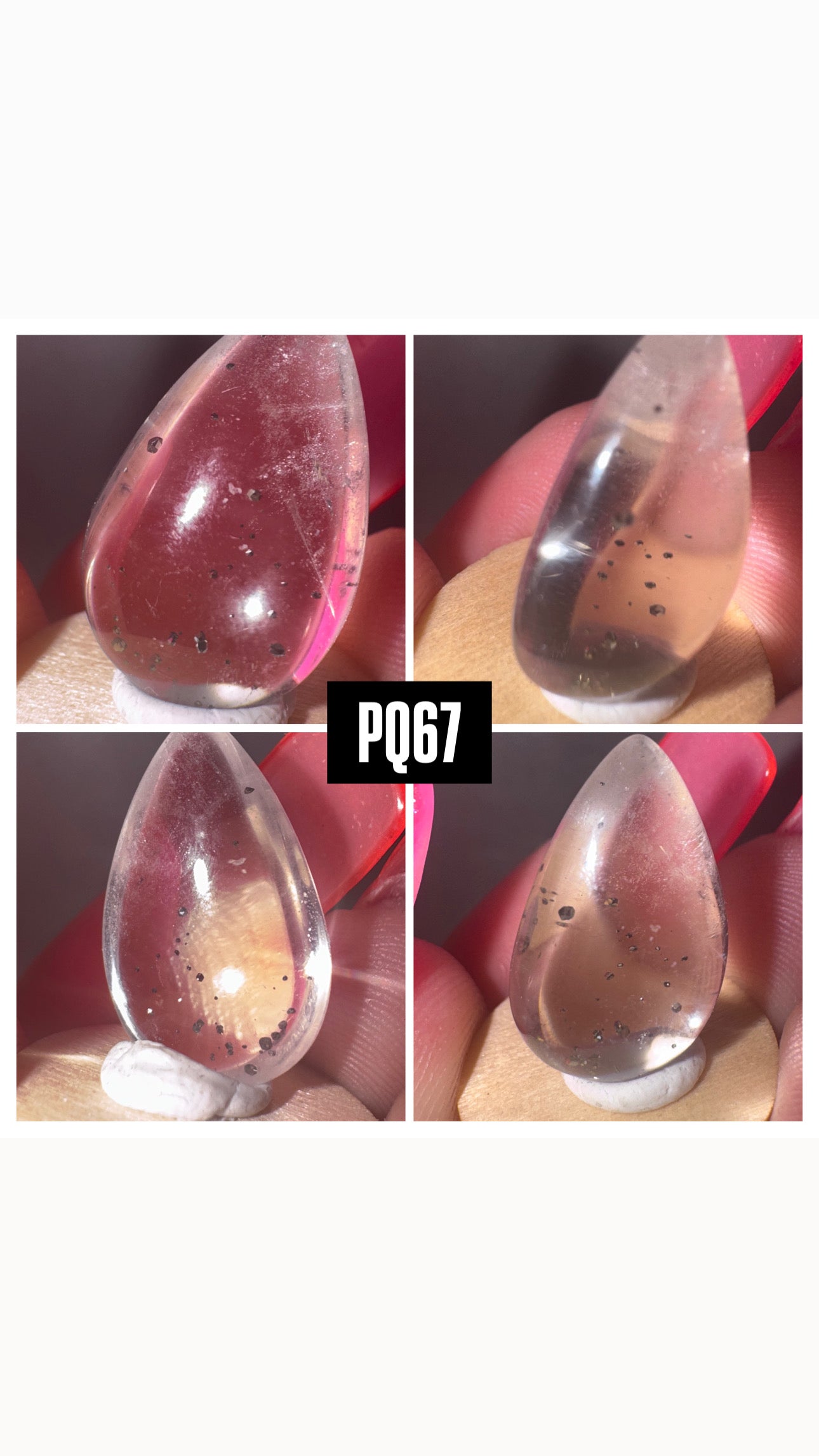 Pyrite include Quartz Rare