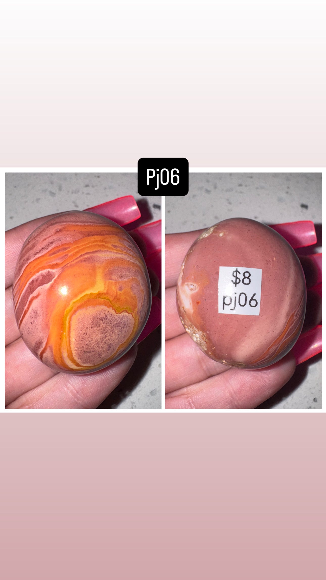 Polychrome Jasper Palmstone