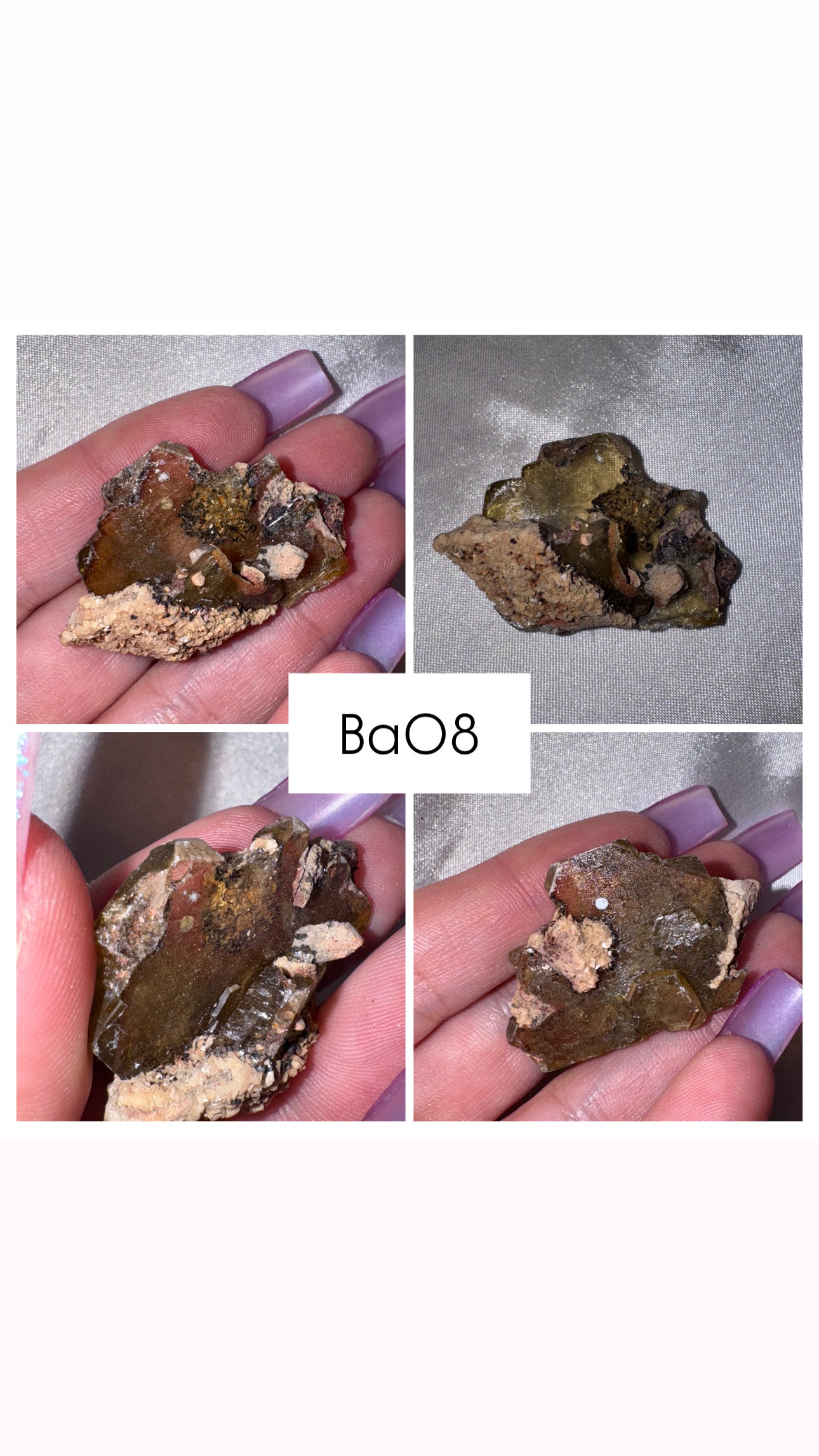 Golden Barite Specimen