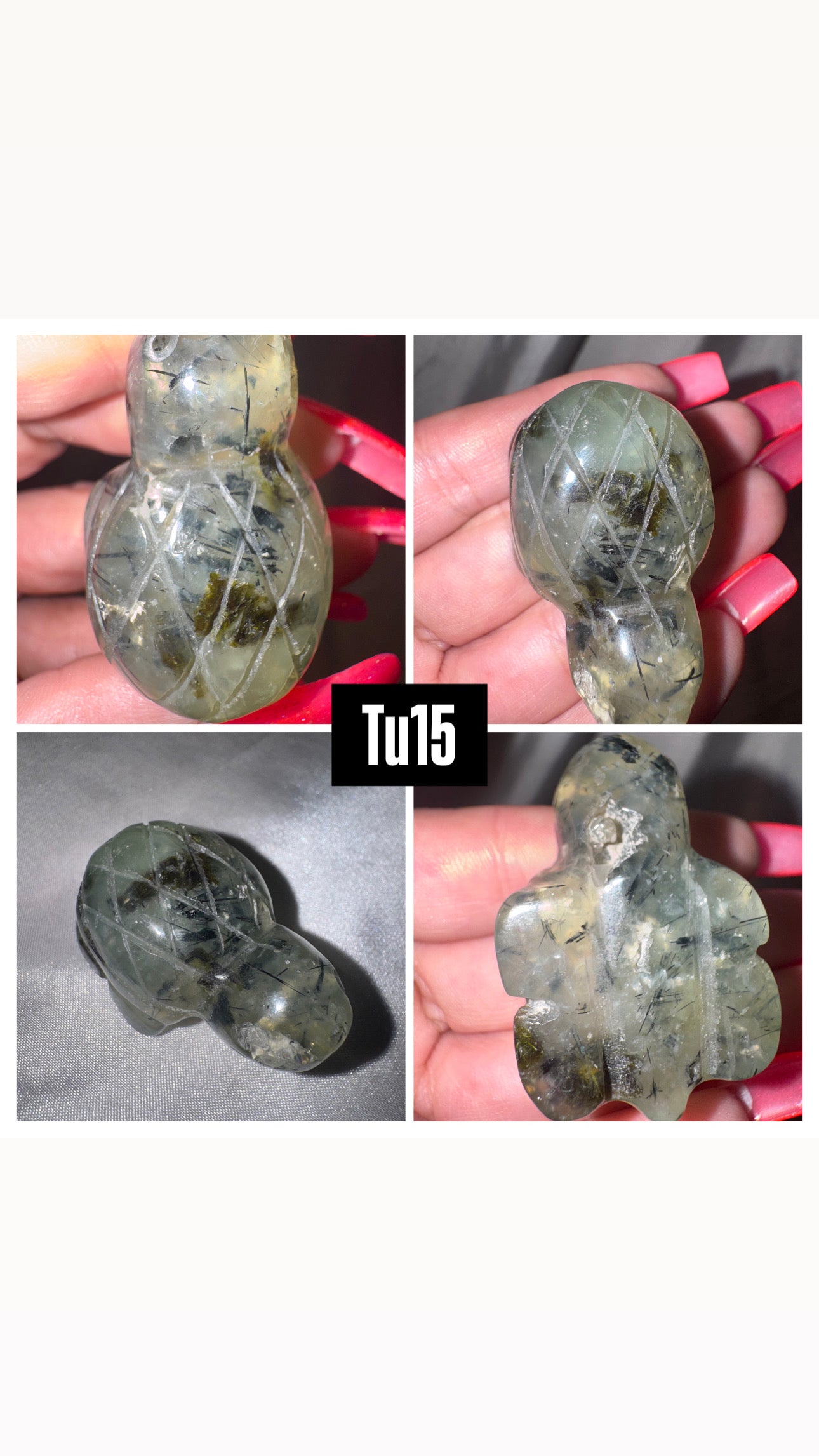 Prehnite Epidote Turtle