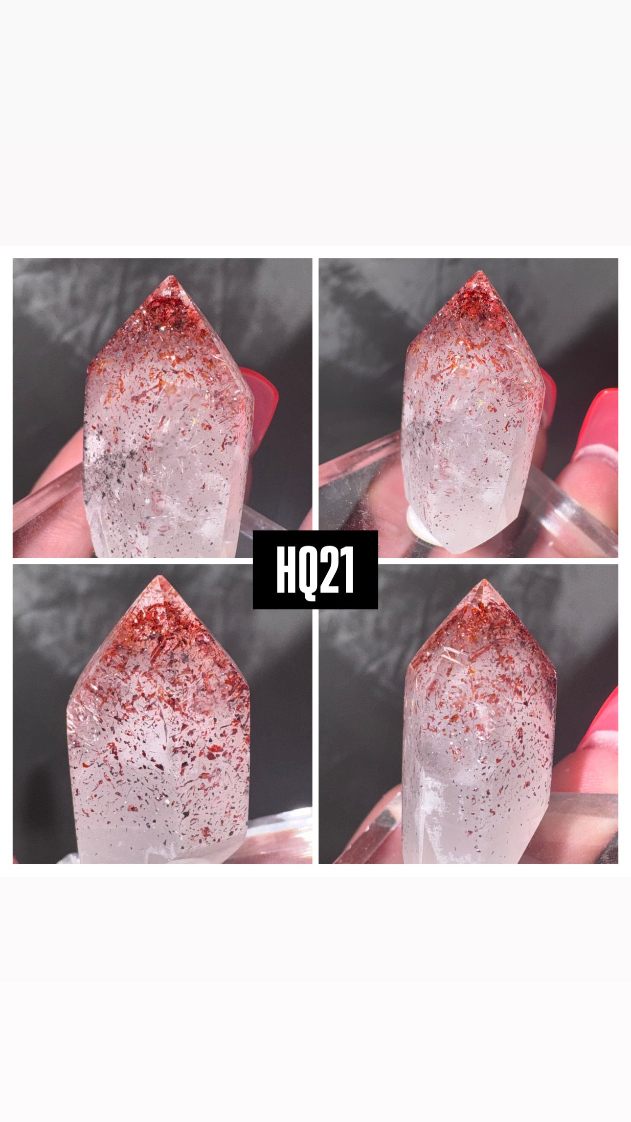 Harlequin Quartz AAA Point