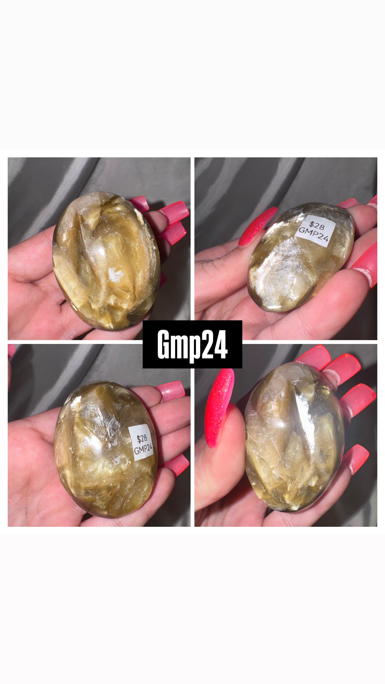 Golden Mica Muscovite Palmstone