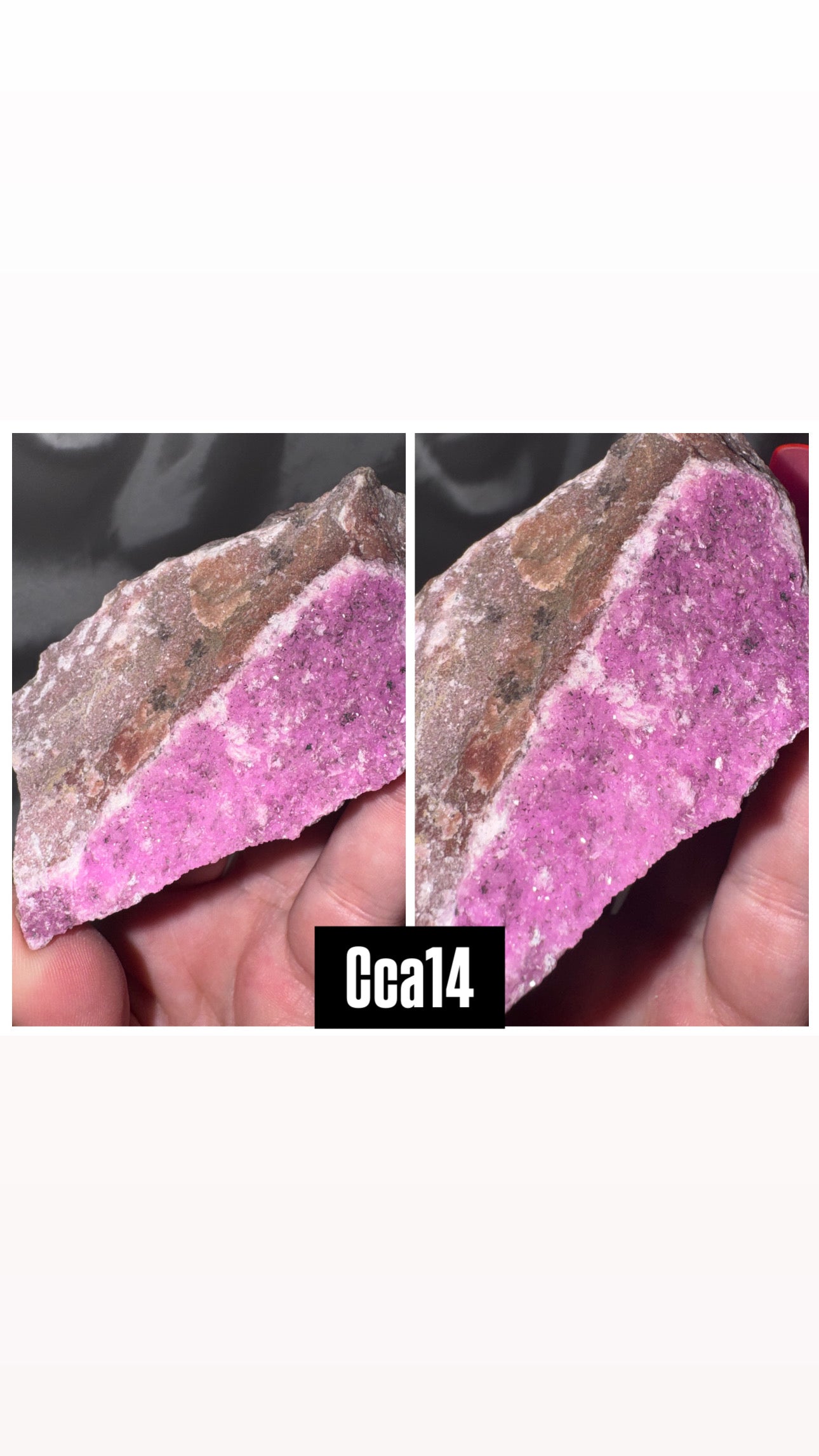 Cobaltoan Calcite AAA Specimen