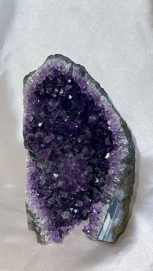 Amethyst High Grade Geode Cut Base