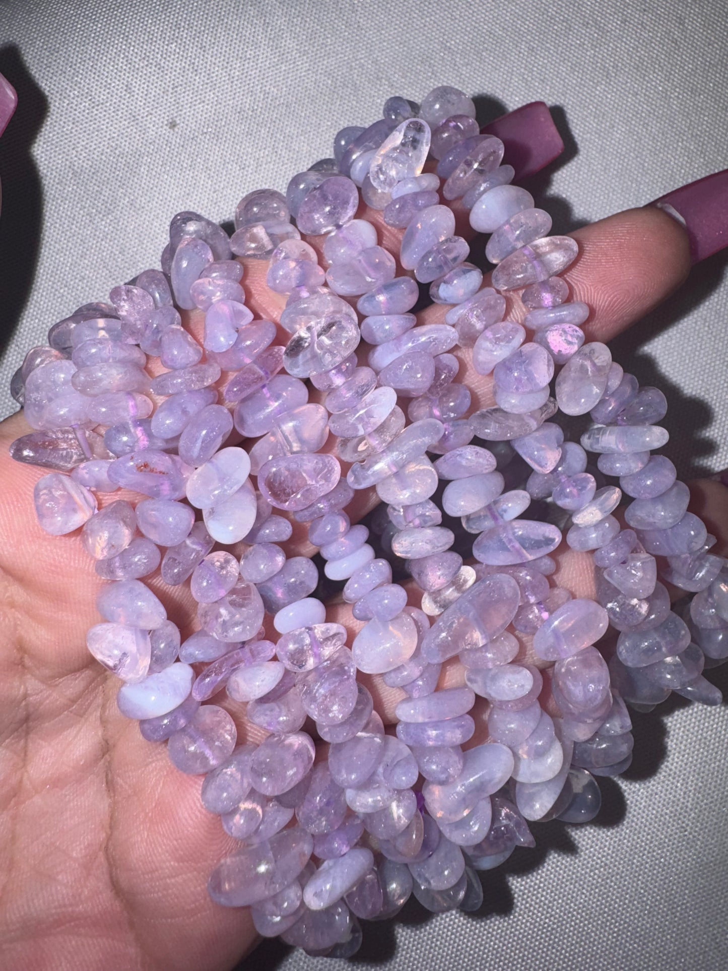 Lavender Moon Quartz Bracelet
