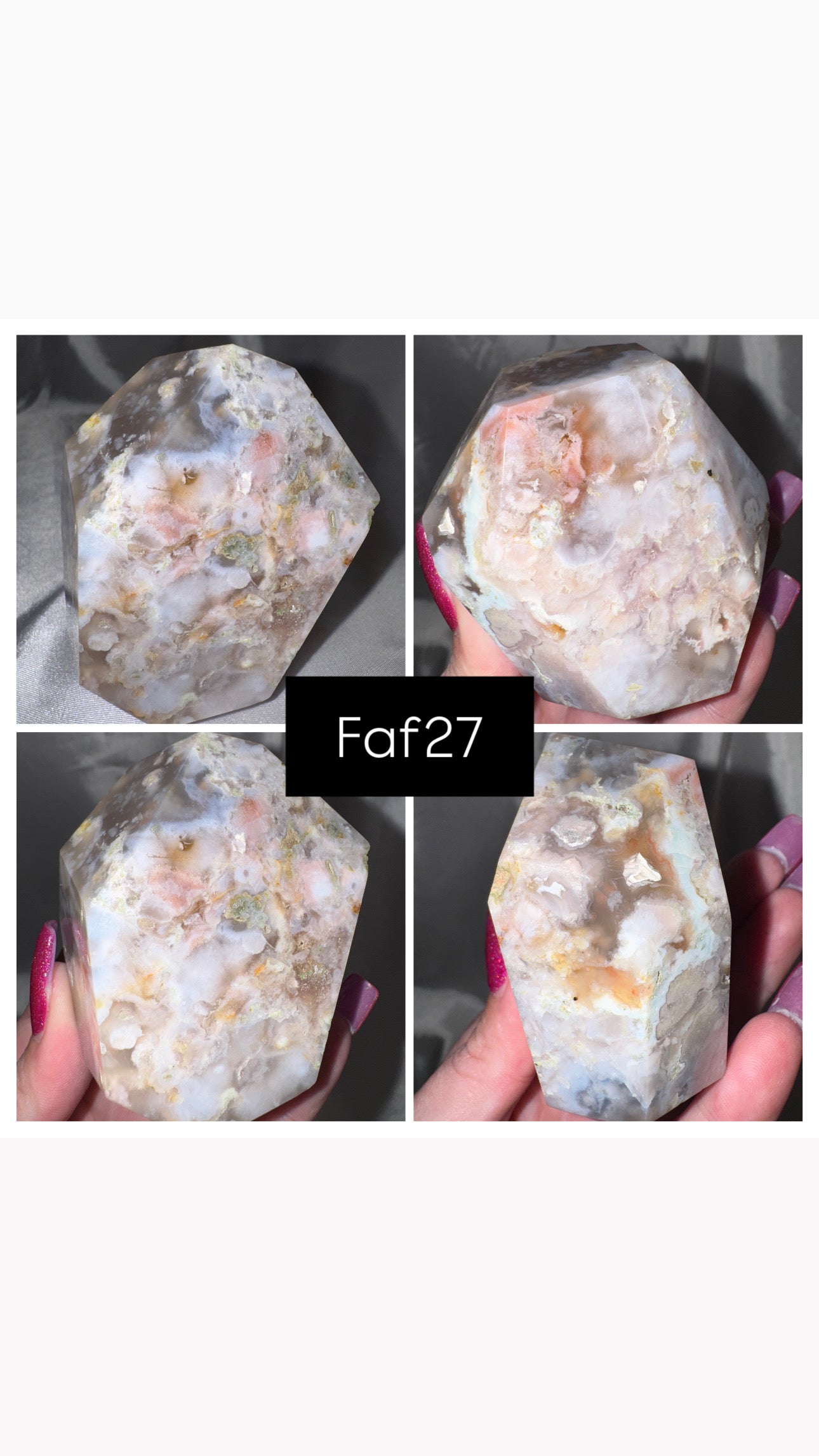 Flower Agate AA Freeform