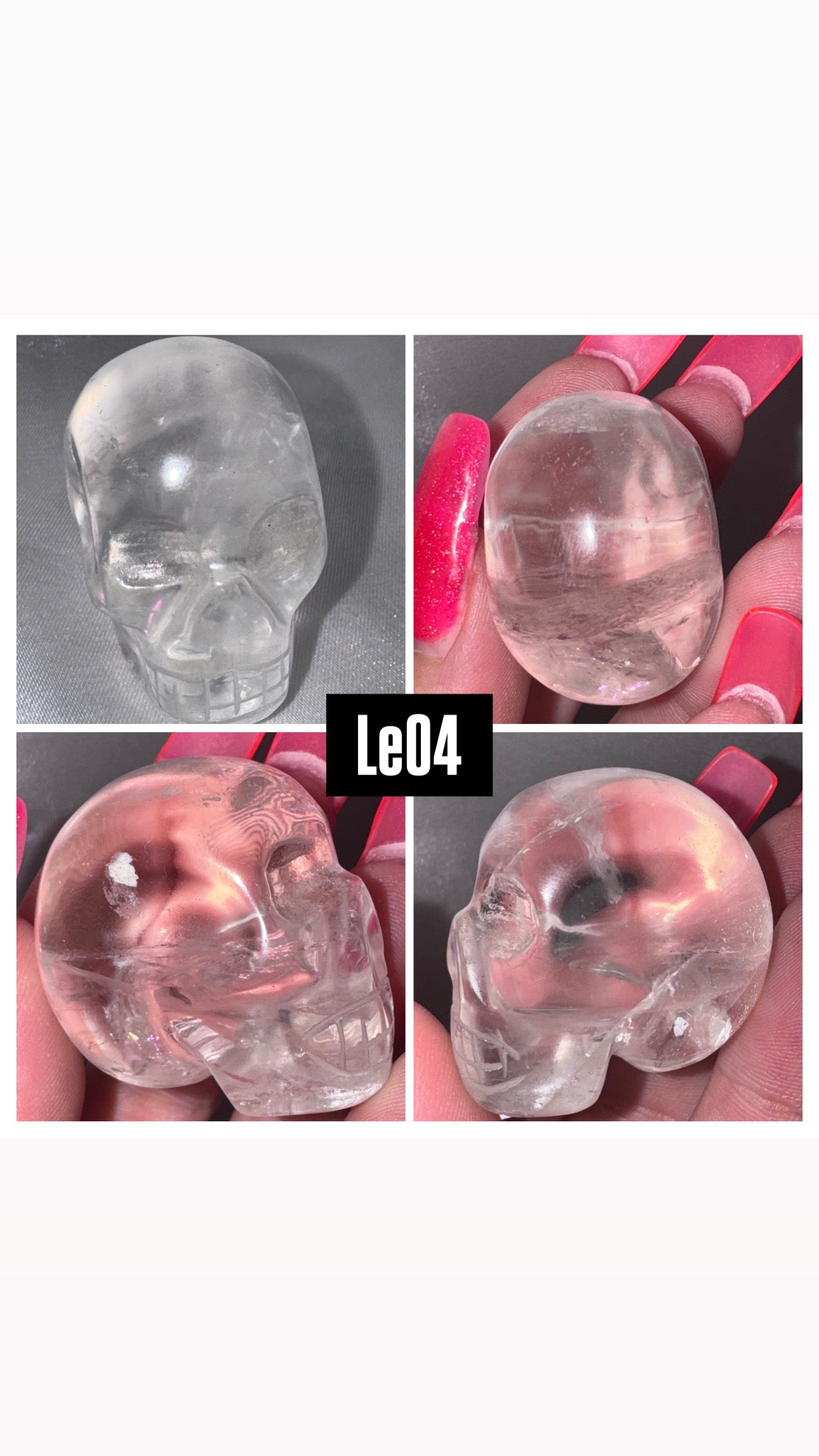 Lemurian Master Carved Skull