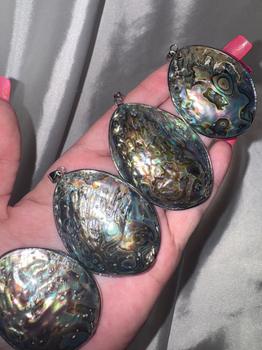 Abalone Shell Large 925 Pendant