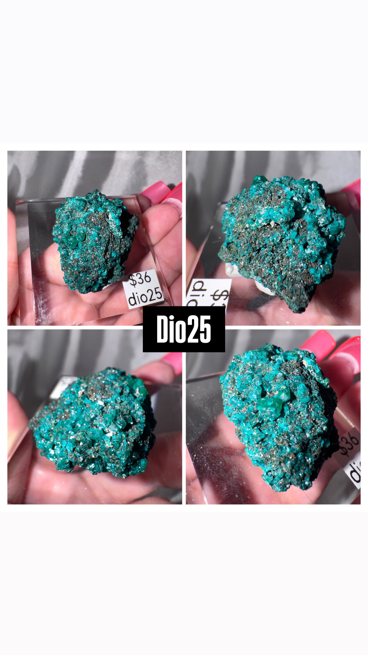 Dioptase Specimen