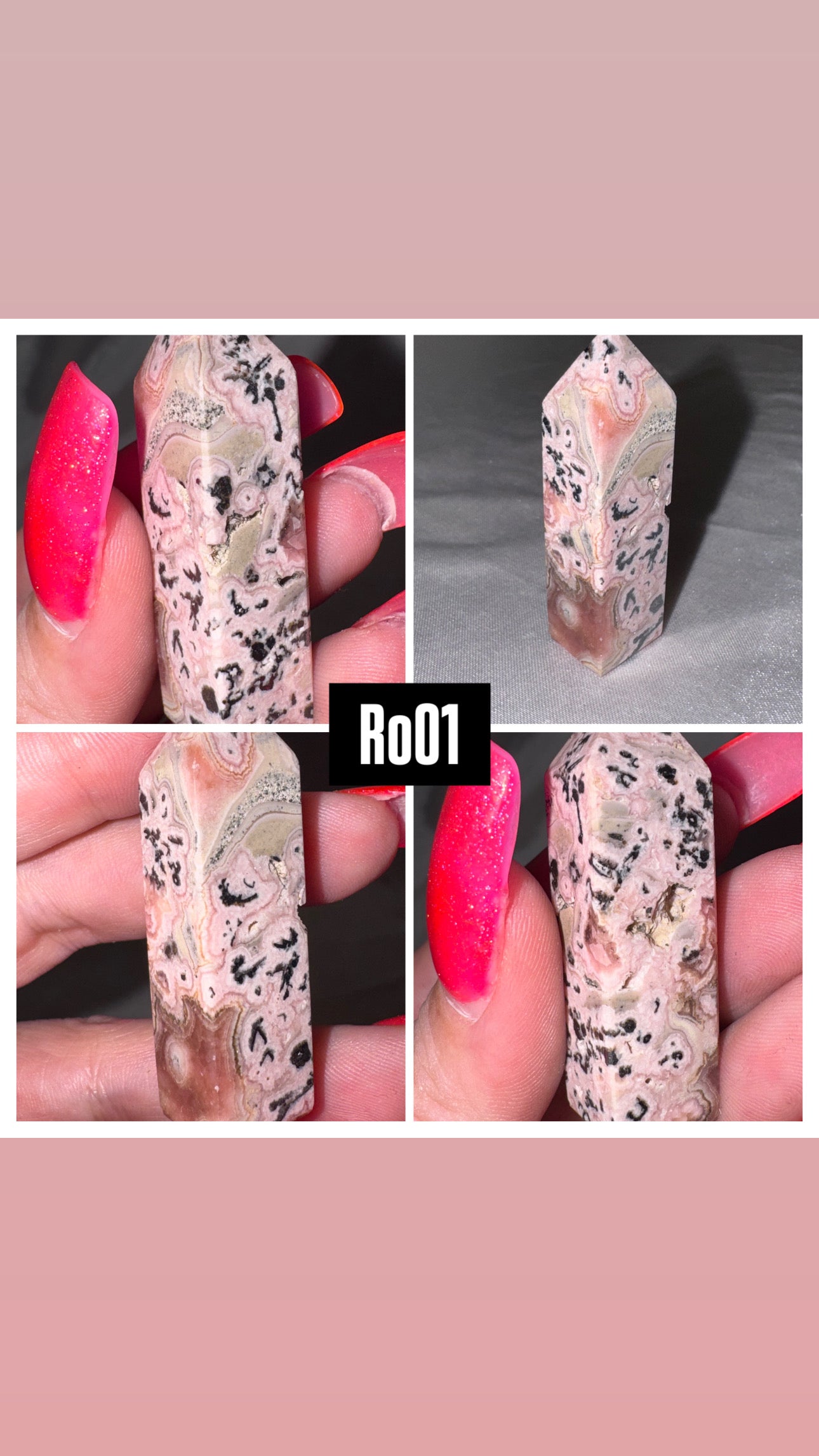 Rhodochrosite Tower
